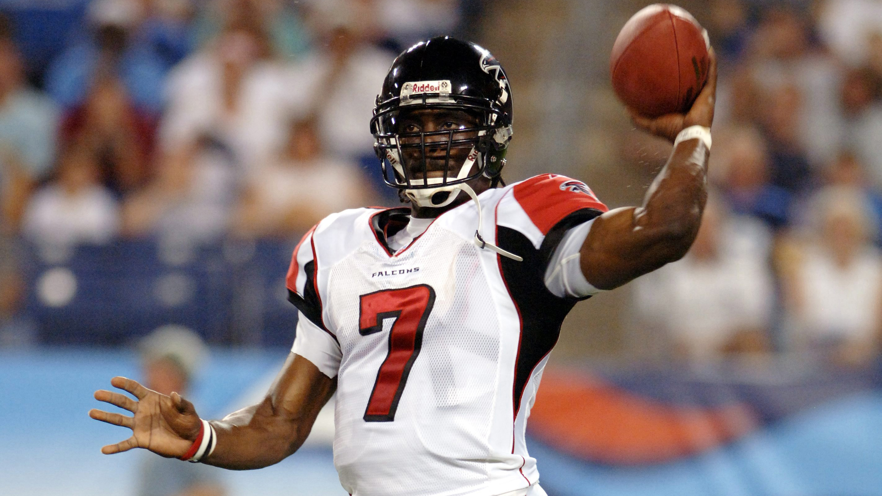 Atlanta falcons quarterback michael vick hi-res stock photography