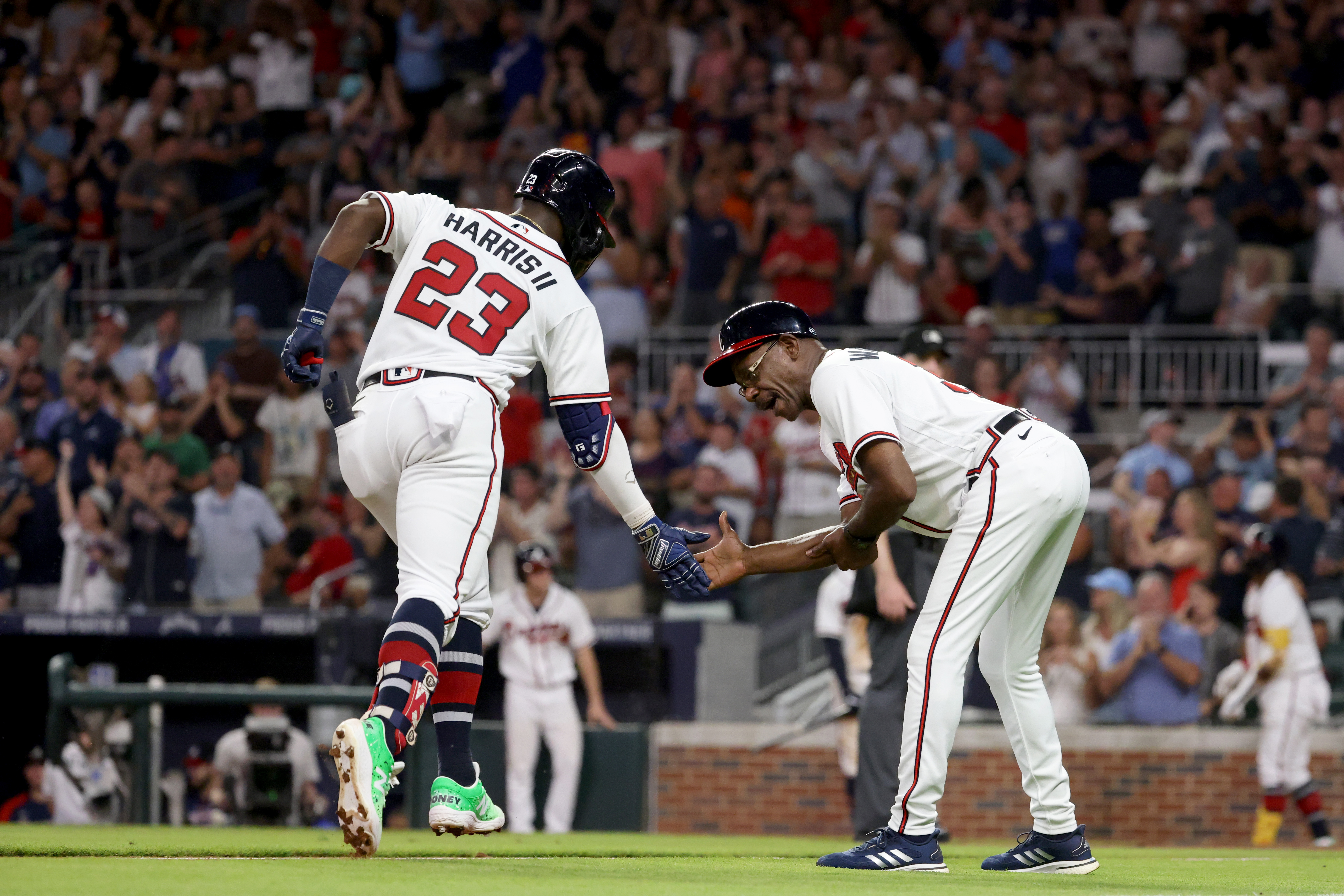 Braves reach 100 wins again, beat Nationals 8-5 behind Strider to secure  doubleheader split - ABC News