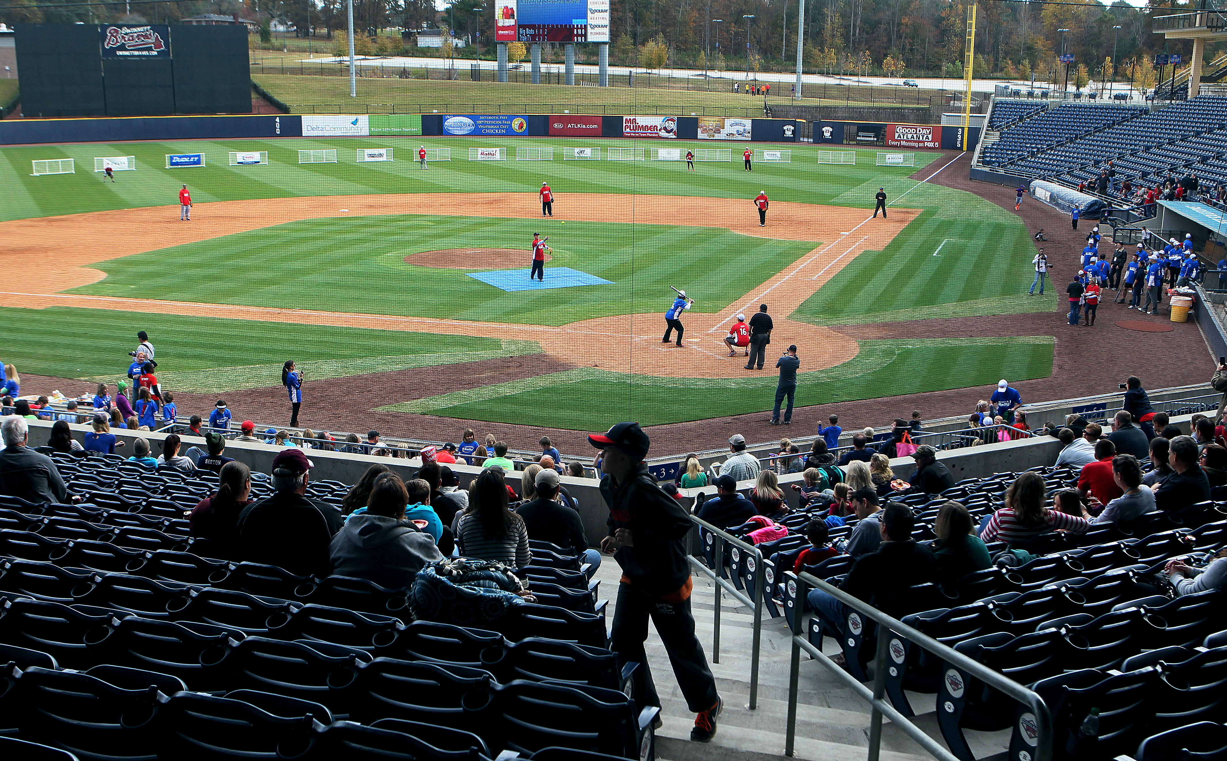 Gwinnett Braves game - Picture of CoolRay Field, Lawrenceville - Tripadvisor