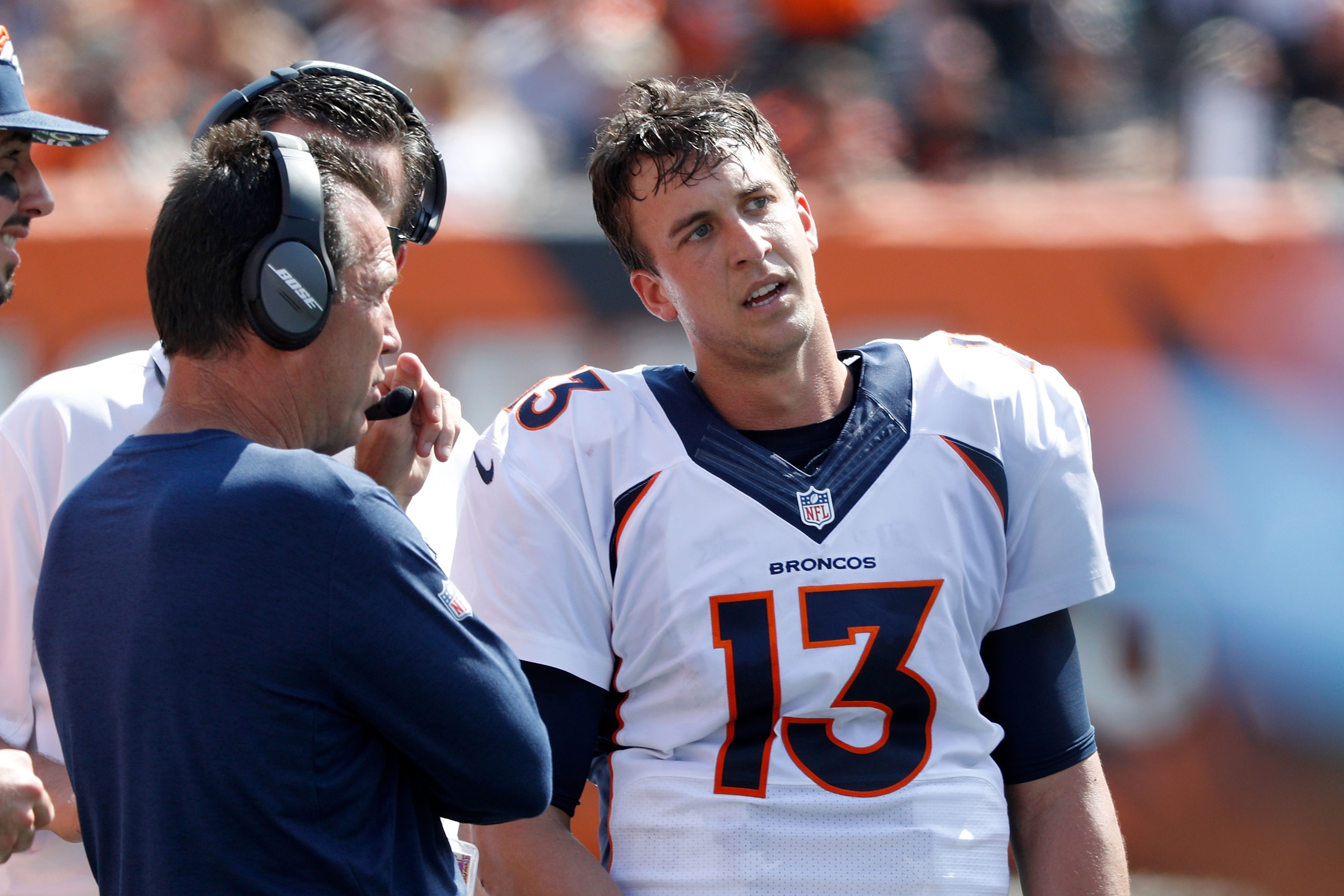 Denver Broncos' Trevor Siemian Handles Cincinnati Bengals