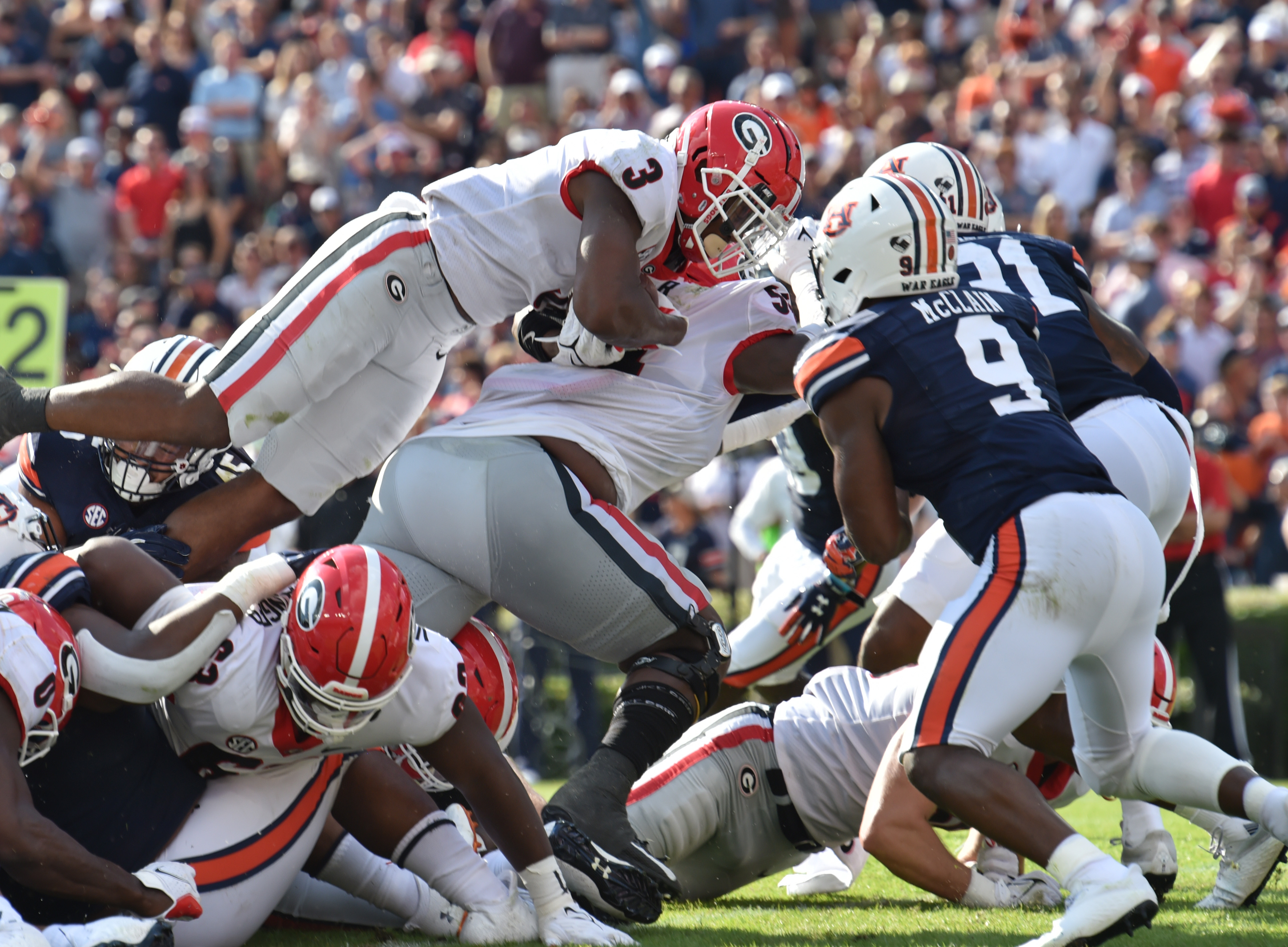 Brock Bowers DOMINATES As No. 1 Georgia SURVIVES Auburn On The Road I FULL  RECAP I CBS Sports 