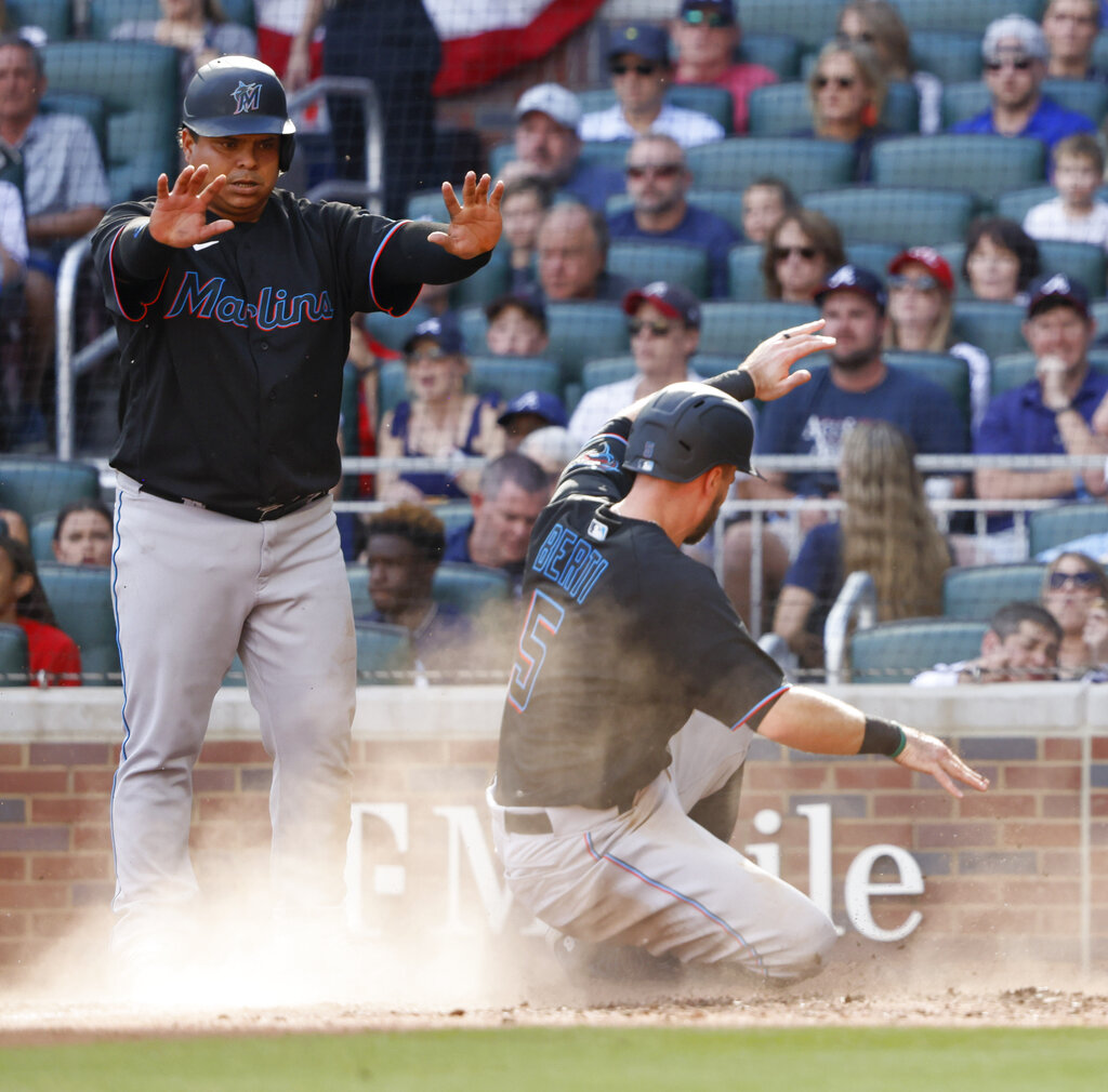 Photos: Michael Harris makes debut but Braves lose to Marlins