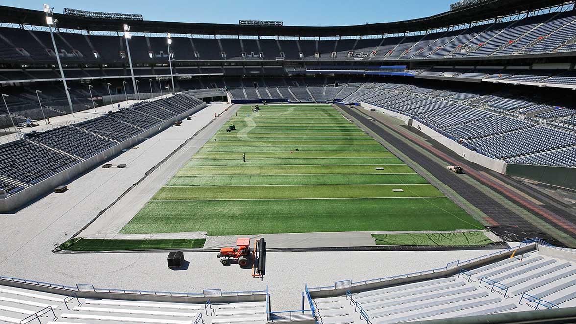 Transition from Turner Field to Georgia State Stadium nearing