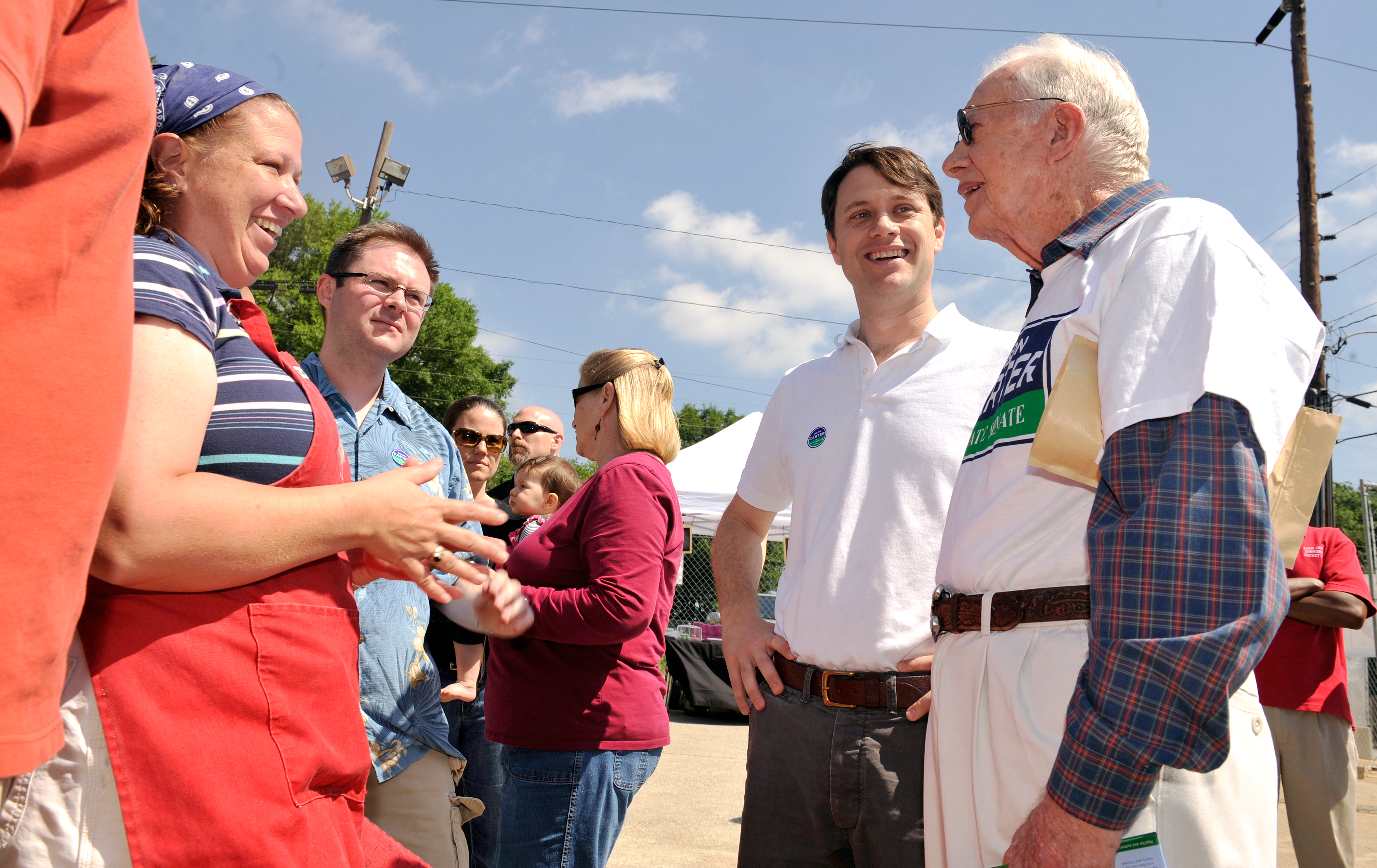 Jimmy Carter's popularity could play into grandson's run for governor