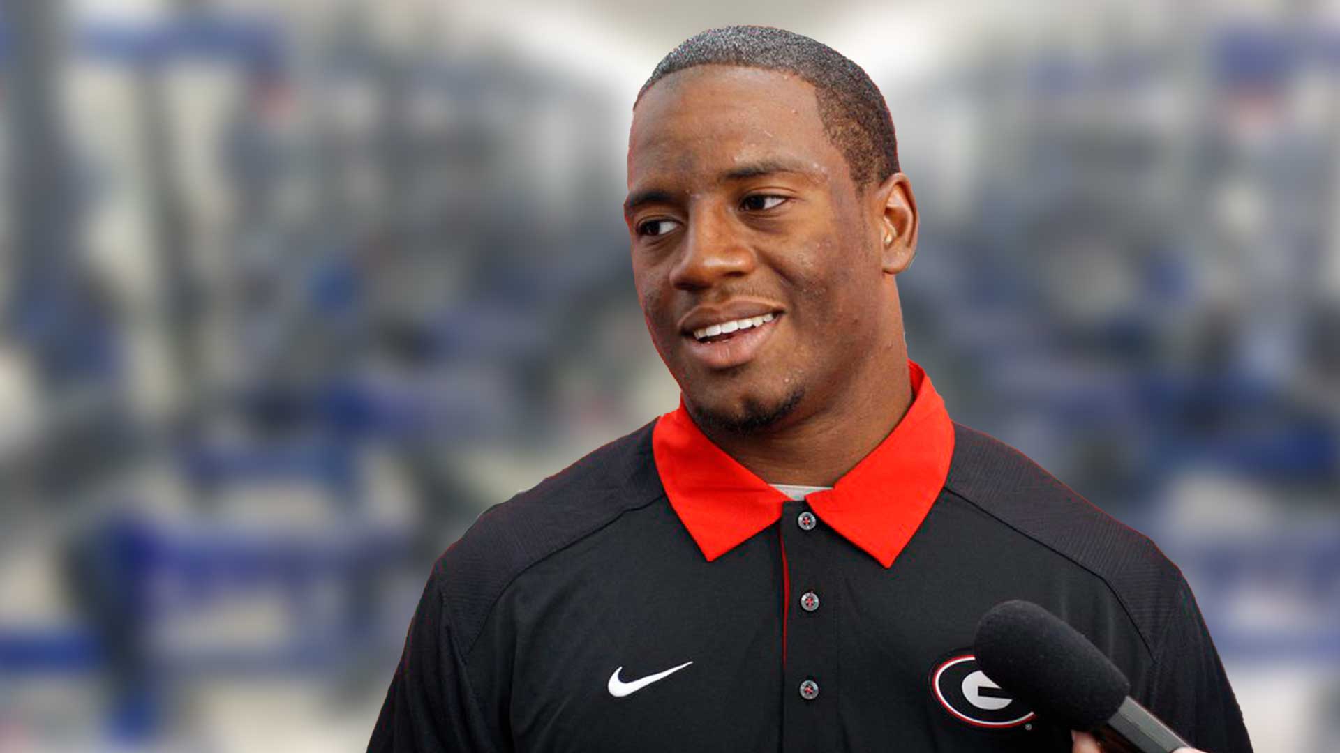 VIDEO: UGA RB Chubb shows versatility, strength by winning shot put title