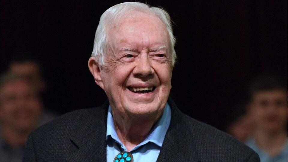 Former President Jimmy Carter turning into comic book hero