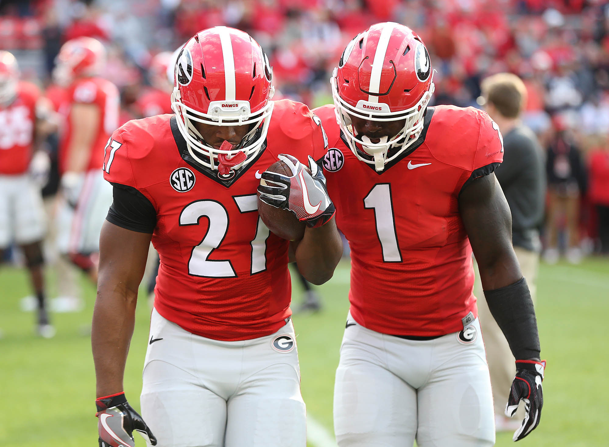 UGA uses Nick Chubb in diverse ways in rout of Mississippi State