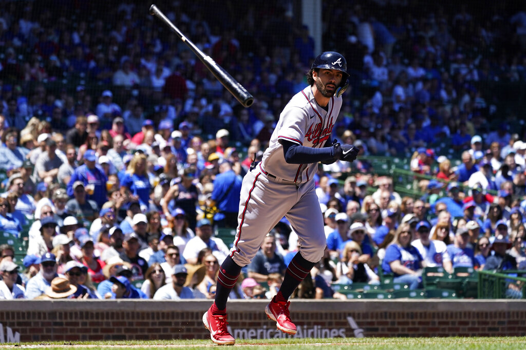 Cubs win a strange game as Braves lose series at Wrigley Field