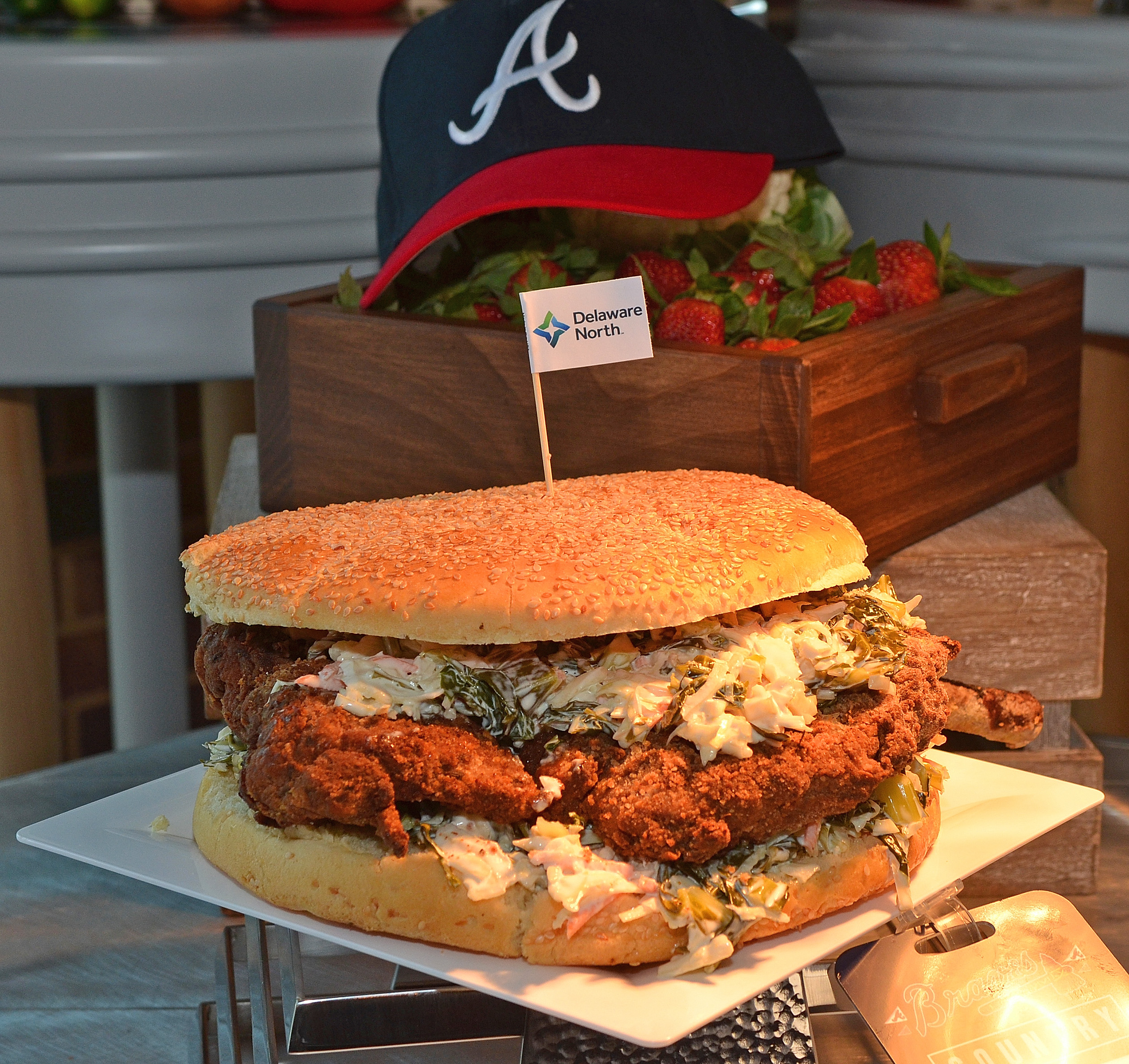 Here's a sneak peek of the food at SunTrust Park