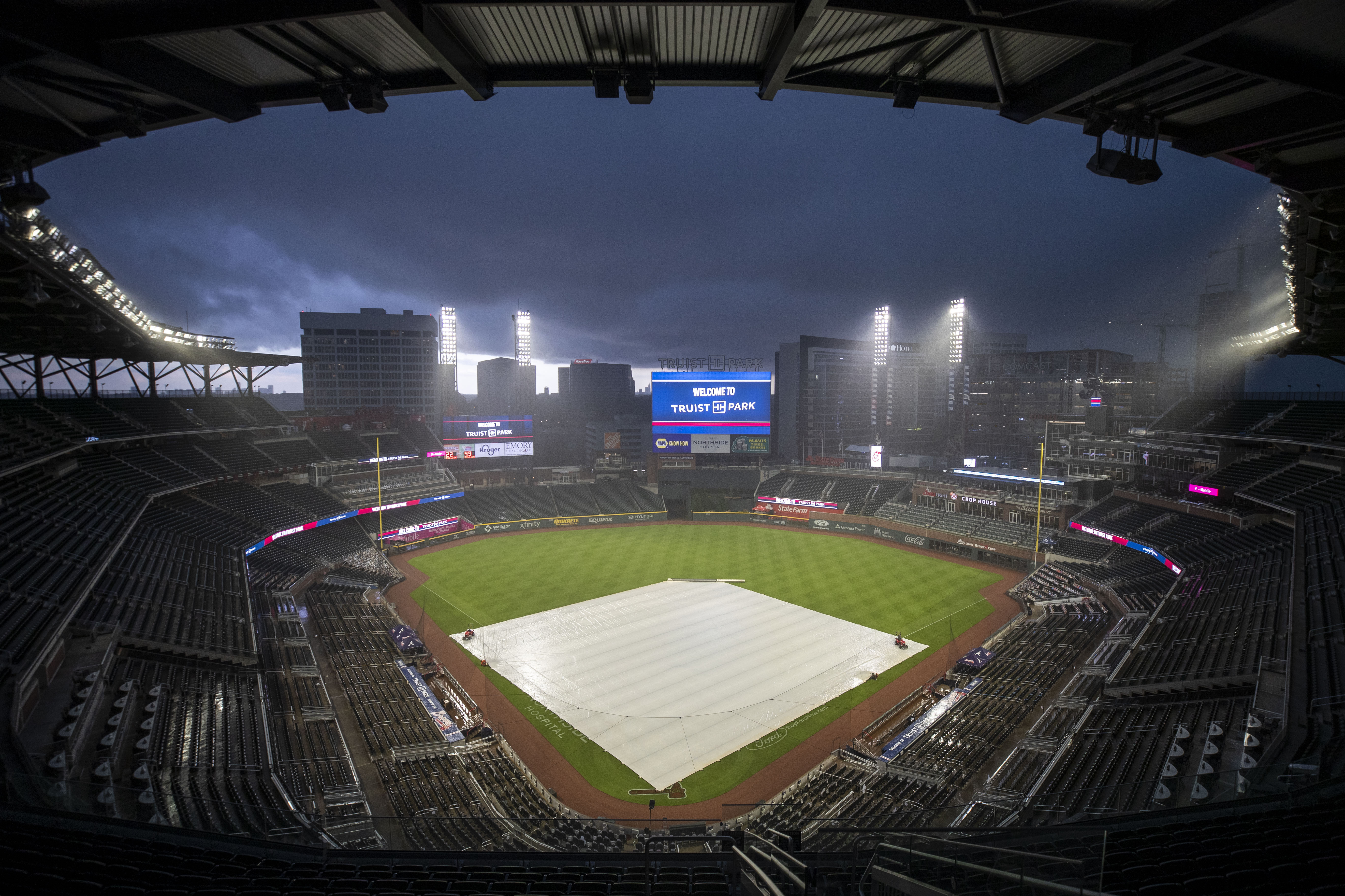 Braves, Nationals to make up postponed game in doubleheader