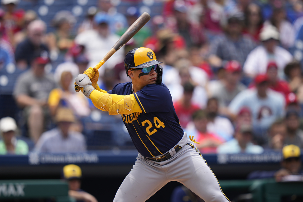 MLB HR Videos on X: William Contreras - Milwaukee Brewers (3)   / X