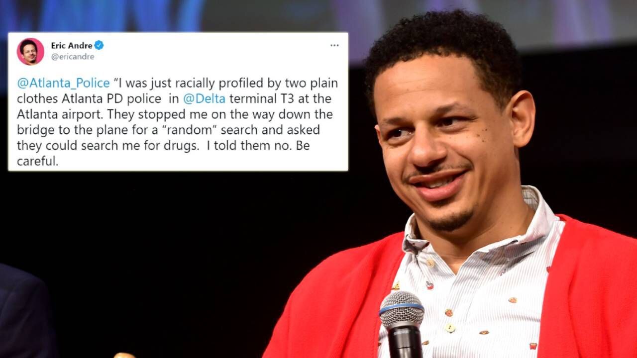 Police Say Comedian Eric Andre Not Racially Profiled In Atlanta Airport Incident