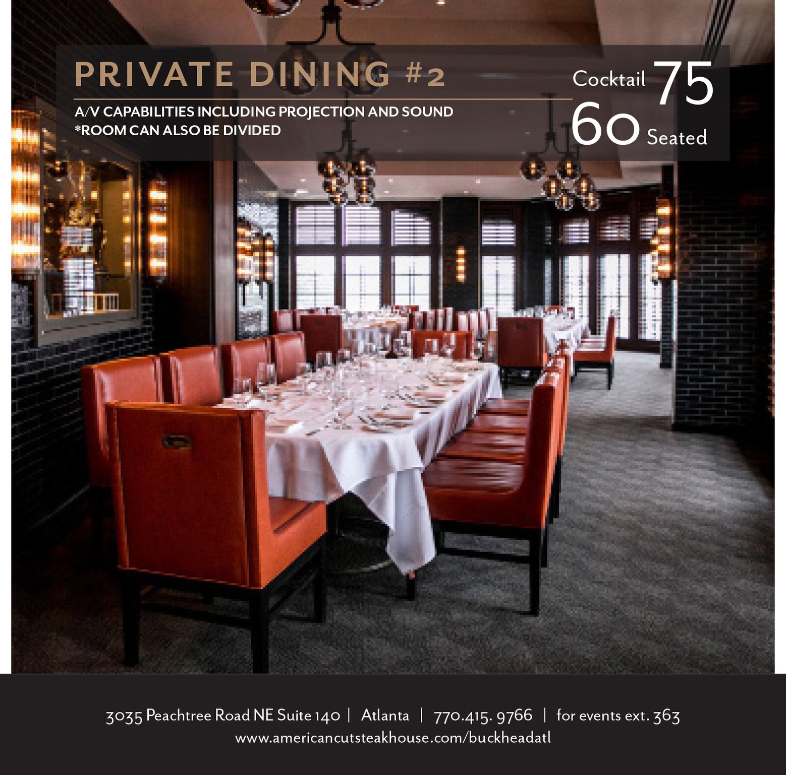 Mayor Kasim Reed’s cabinet held a private dinner for 40 at American Cut in Buckhead on Dec. 18, 2017. Taxpayers picked up two-thirds of the $12,500 tab. Taxpayers spent another $2,300 on personalized leather portfolios, wihch were given to each guest that night. AMERICAN CUT