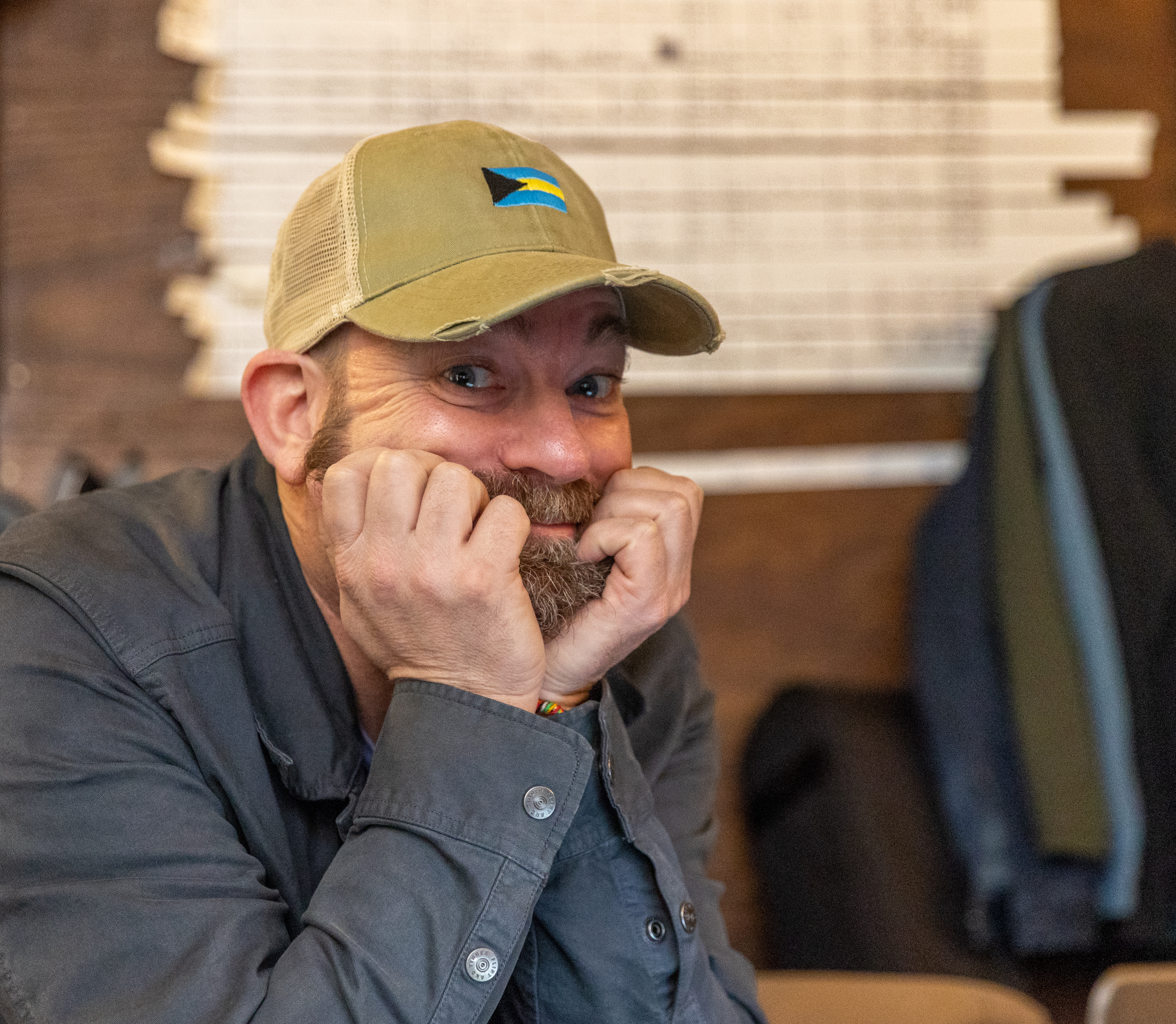 Kristian Bush is in his Decatur studio where he reflects on decades in the music business Wednesday, March 16, 2022. The release of his newest album "52,” made in conjunction with his 52nd birthday, continues to blur the lines of country, rock and R&B with the first of the 4-part album releasing in March and the second part in summer. (Jenni Girtman for The Atlanta Journal-Constitution)