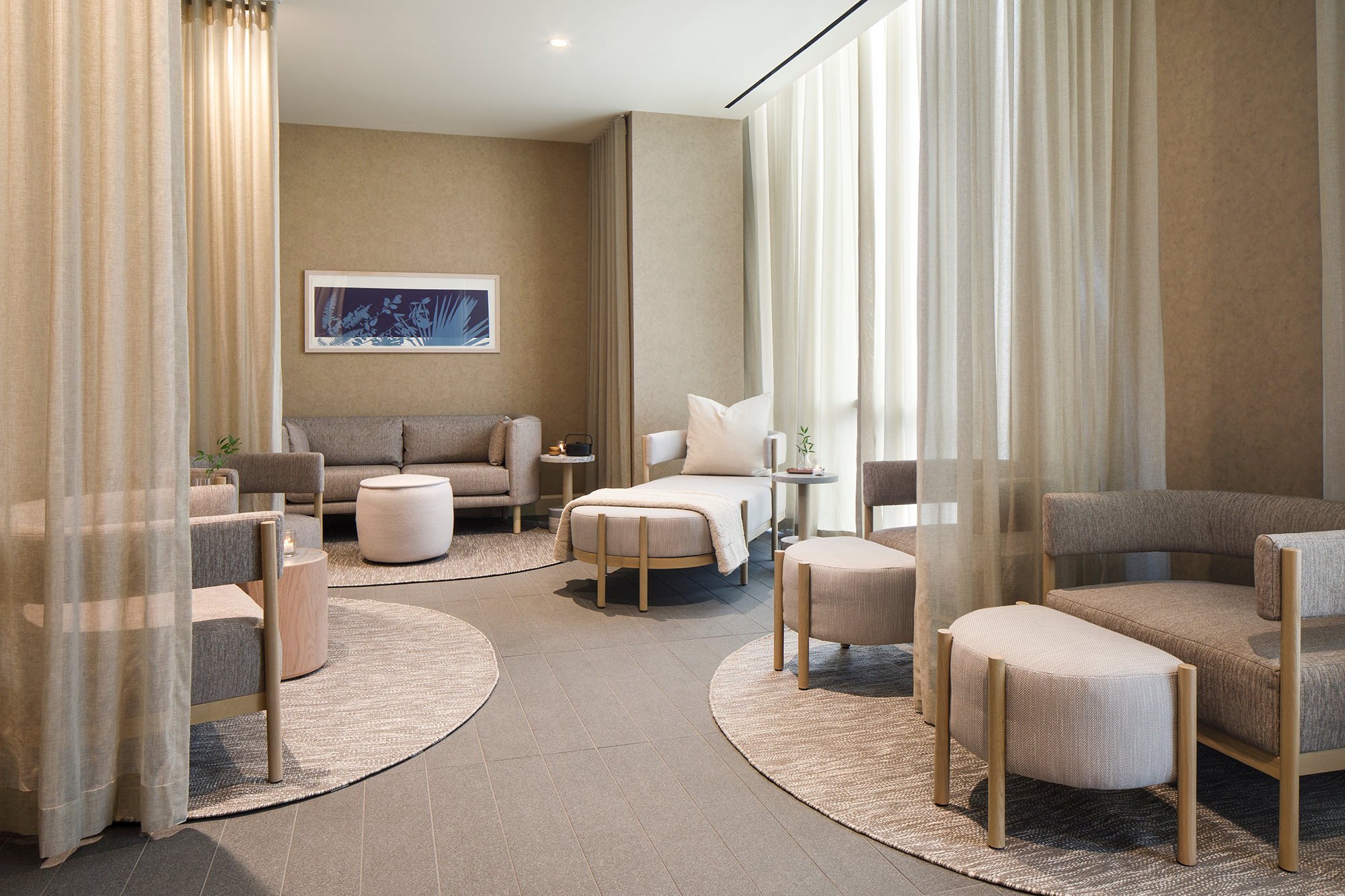 Relaxation Room at Rose, a luxury spa and salon at The Joseph Nashville