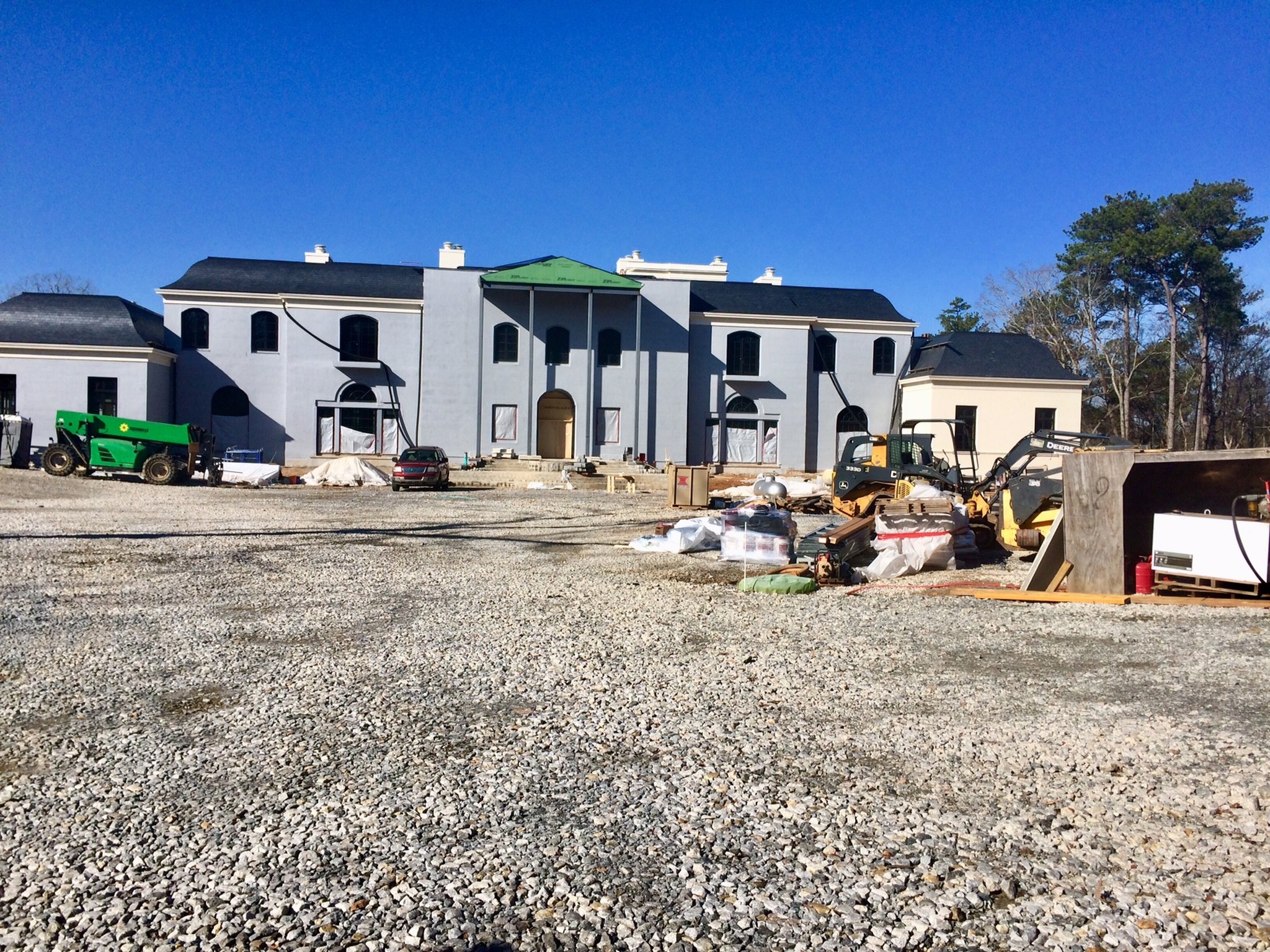 This property used to be a smallish mansion and 4 acres of trees and landscaping in the Tuxedo Park neighborhood. Now it’s a massive undertaking, the ongoing struggle of infill in Atlanta.