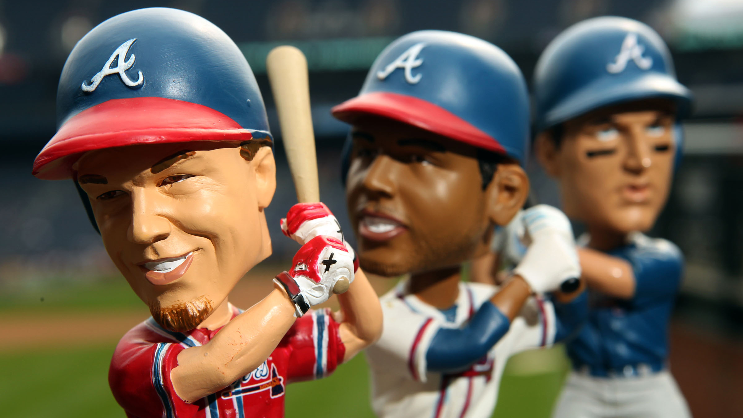 Chipper Jones Bobblehead Turner Field Final Season Atlanta Braves