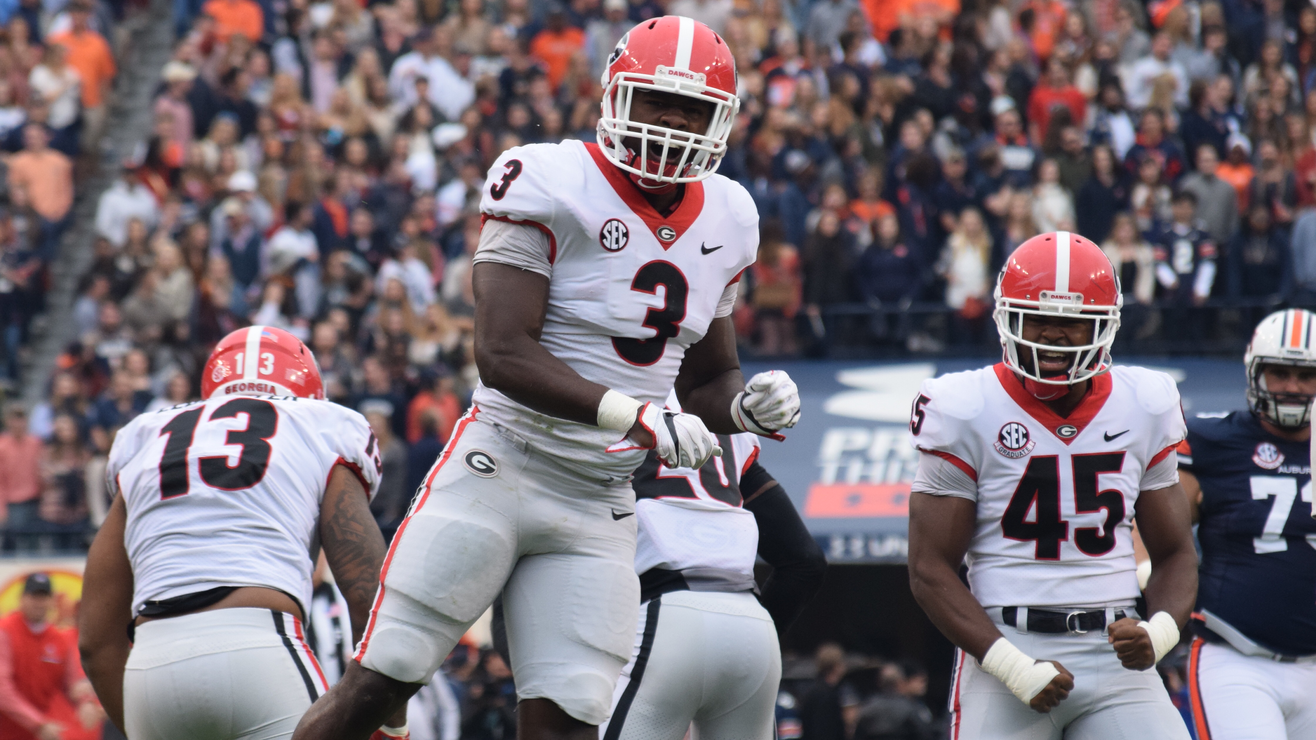 Sideline to sideline, Georgia's Roquan Smith is wreaking havoc on