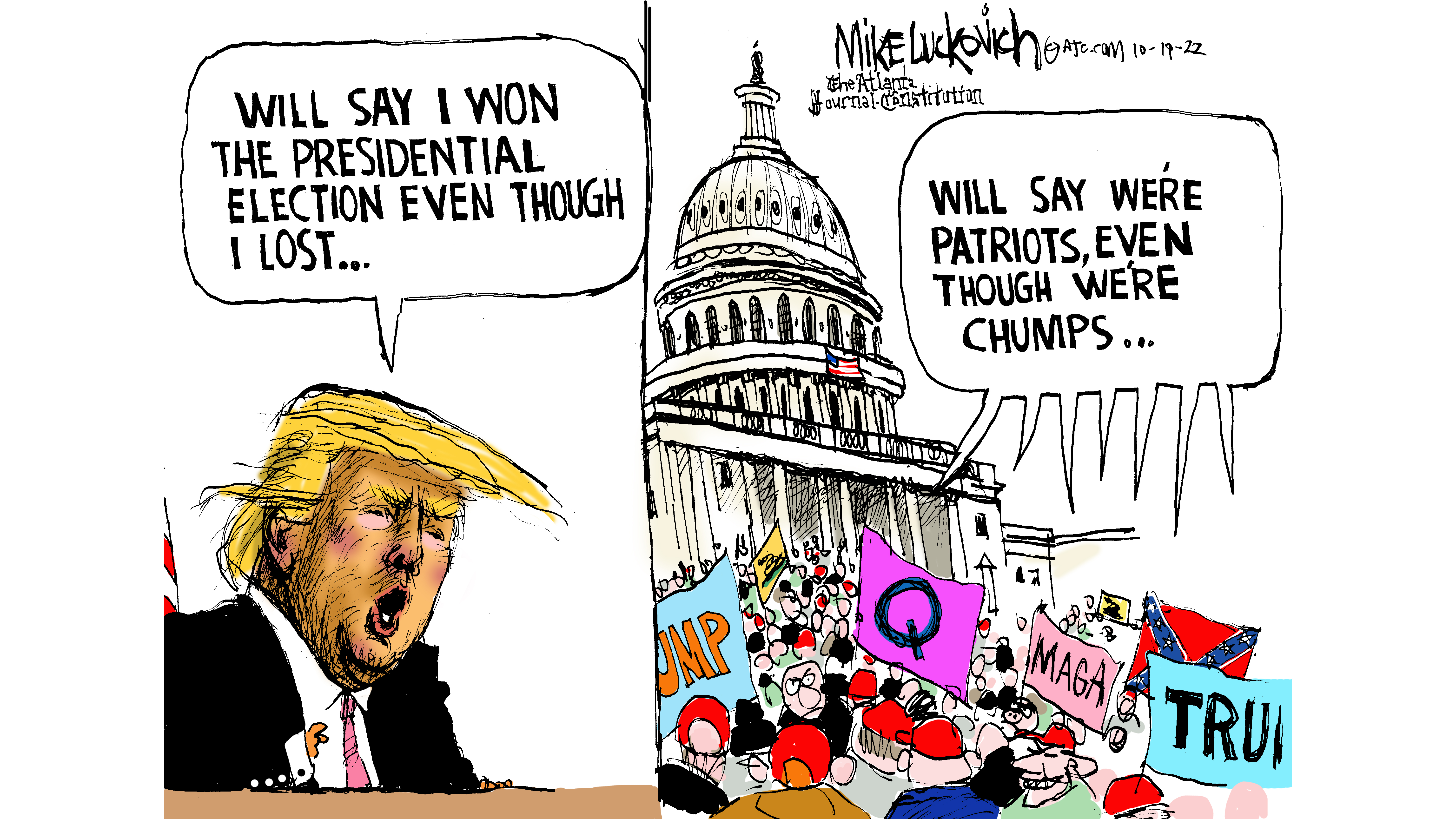 Political Cartoon Of The Day: Mike Luckovich, Atlanta Journal-Constitution  - News & Guts Media