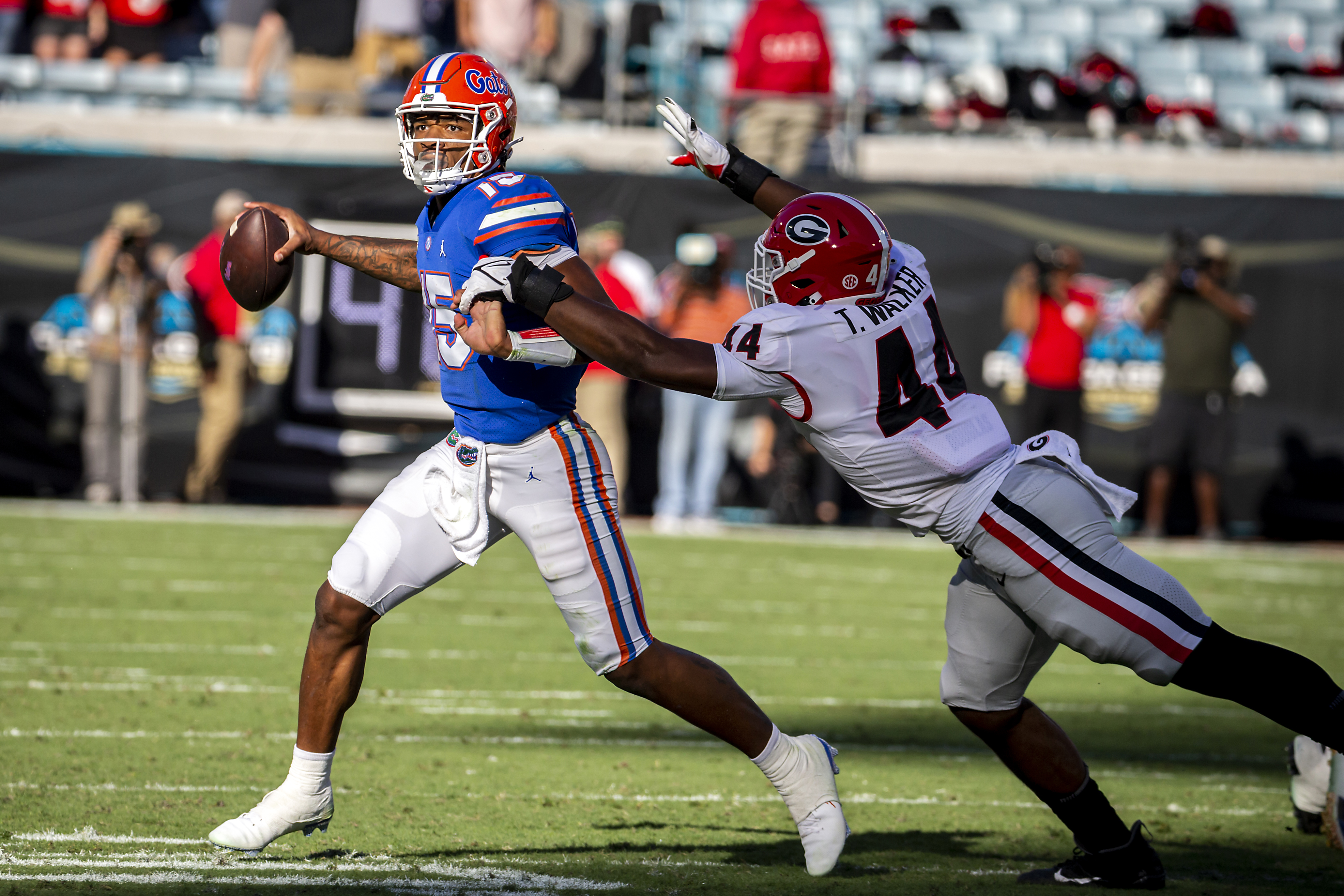 UGA defense preparing to contain Florida's Anthony Richardson