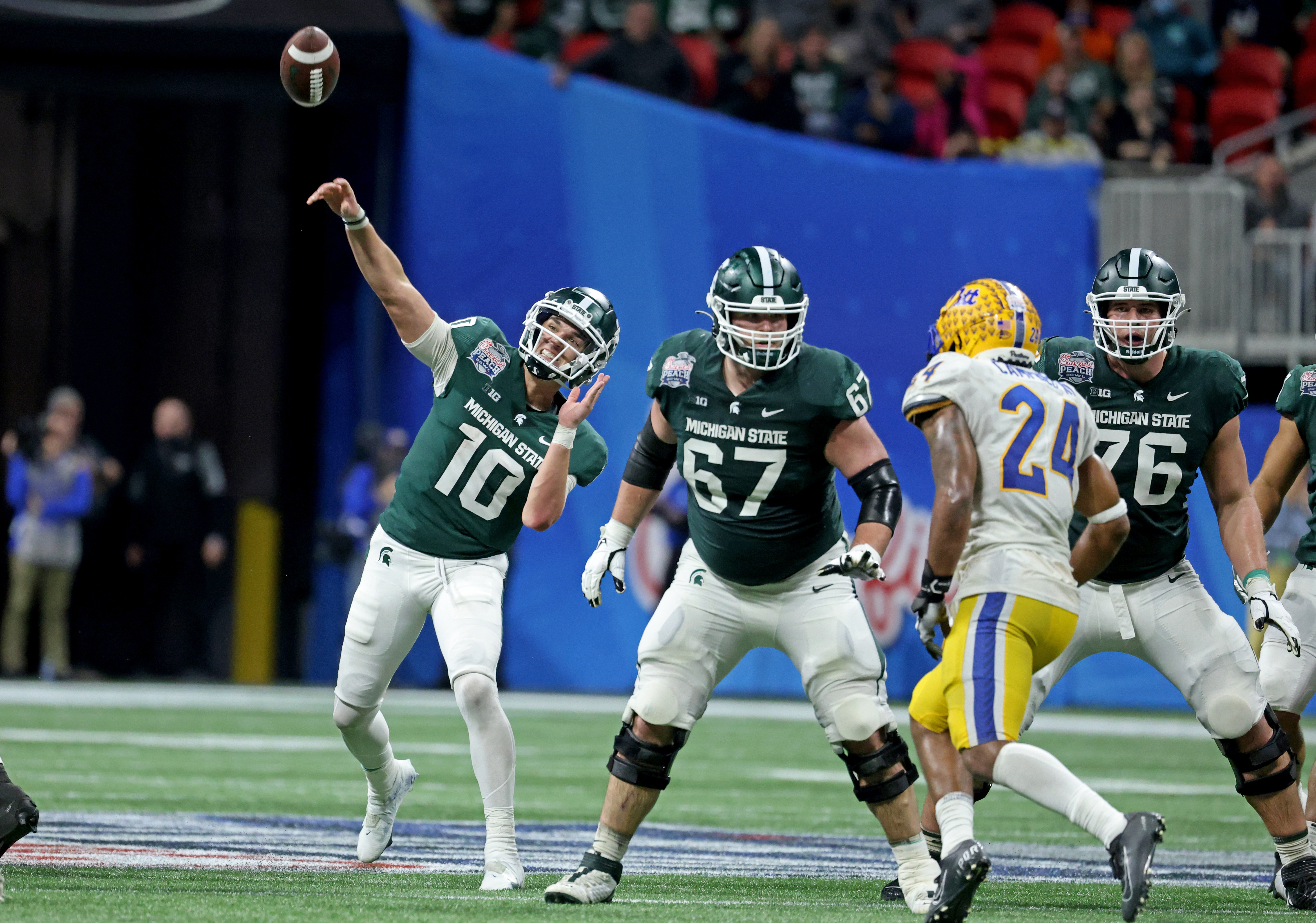 From the Pitts to Peach Bowl champions - Spartan Newsroom