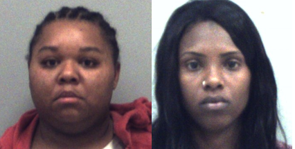 Safiya Chamere Chandler (left), Ashley Jiulia Keen