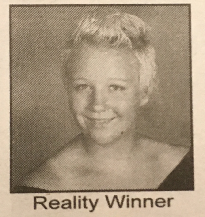 Reality Winner's high school graduation photo ran in the Kingsville Record and Bishop News in 2010.