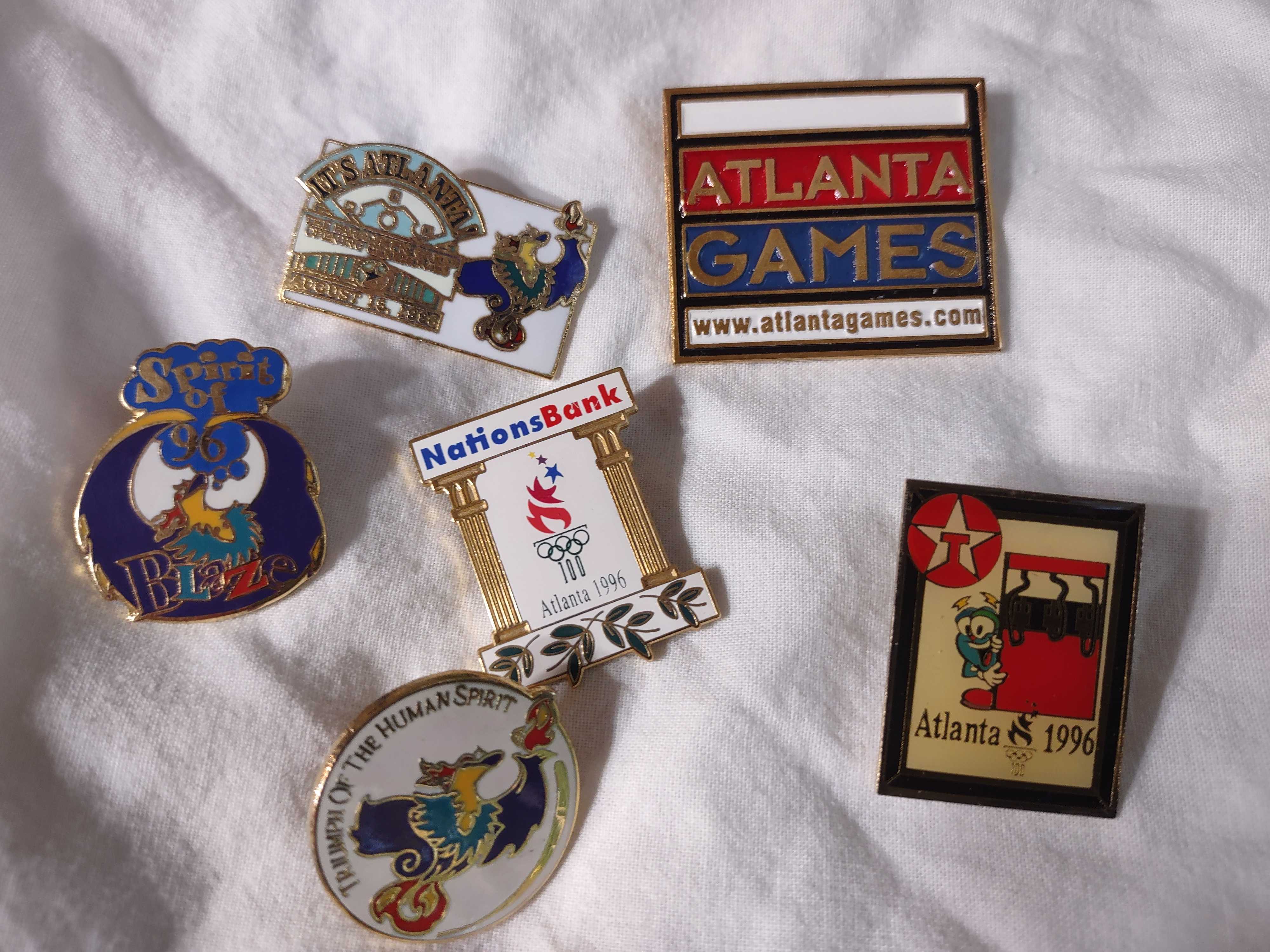 Details about   Atlanta 1996 The Olympics Games Deliver America Pin 2.75”x1.75” 