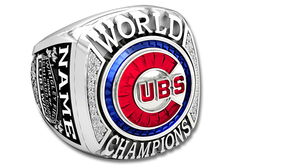 Cubs Custom 2016 World Series Ring ( WITH YOUR NAME ON IT