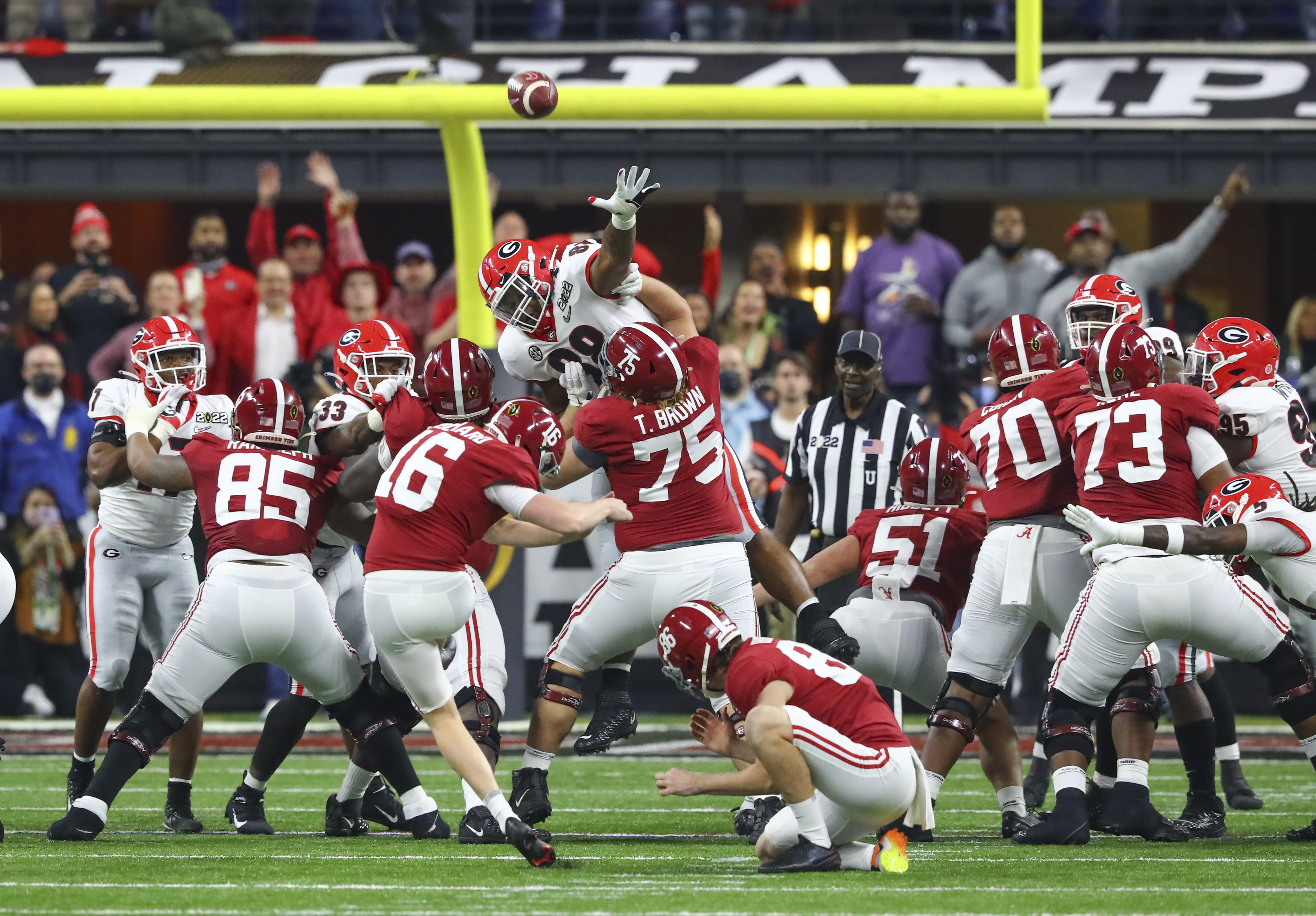 Kelee Ringo's clinching TD set off Georgia football title celebration