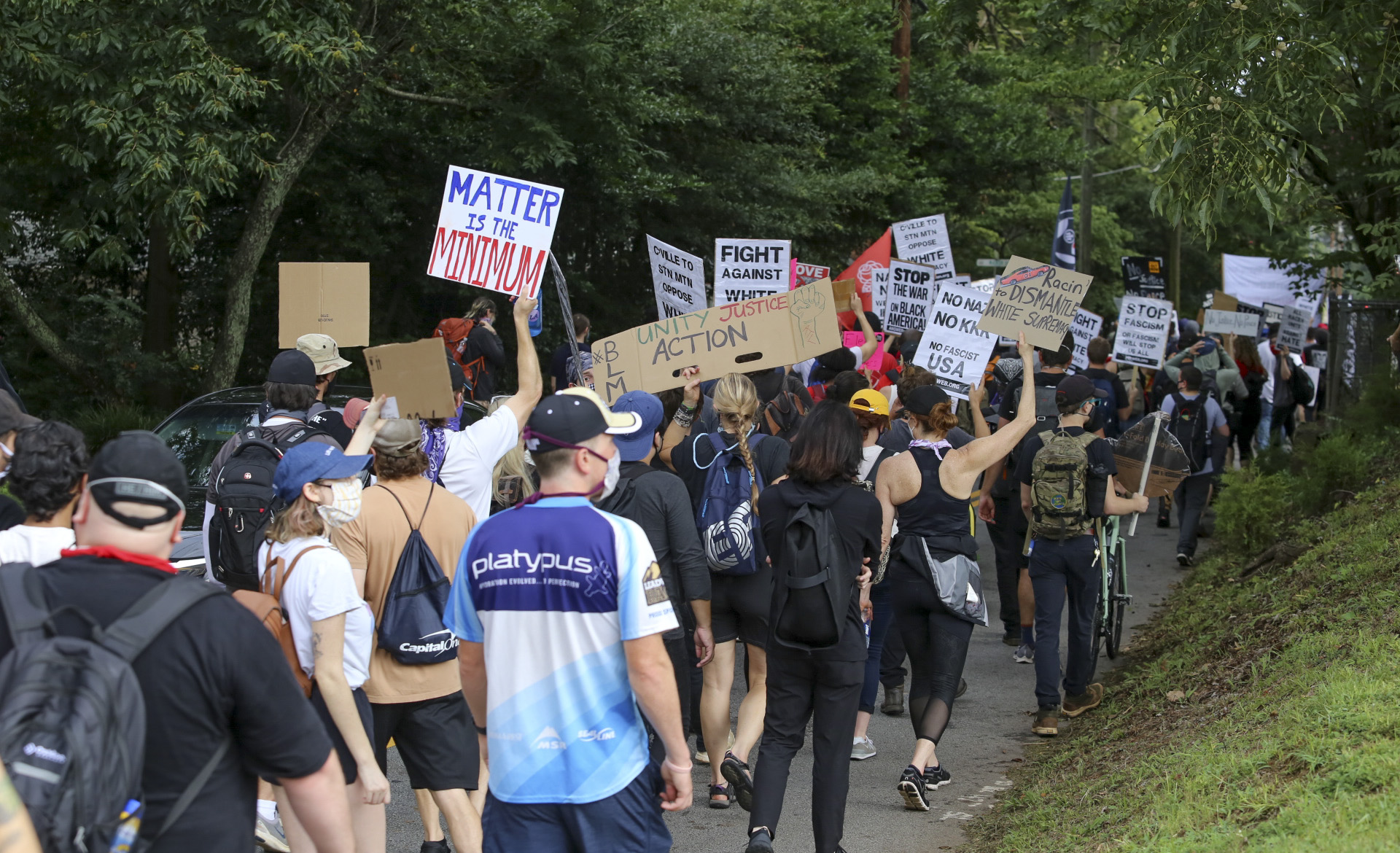 PROTEST ROUNDUP: Police disperse demonstrators from Stone Mountain