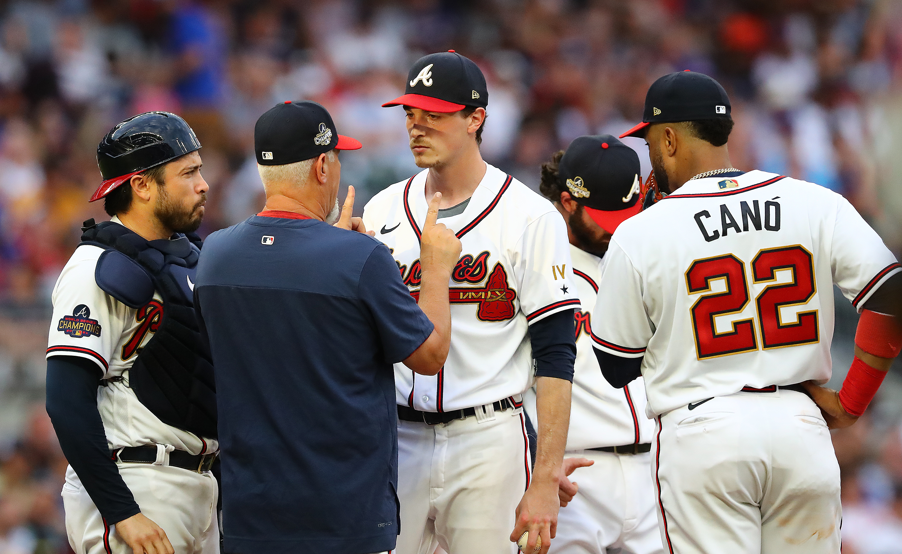 Robinson Cano in Braves lineup for series opener against Mets