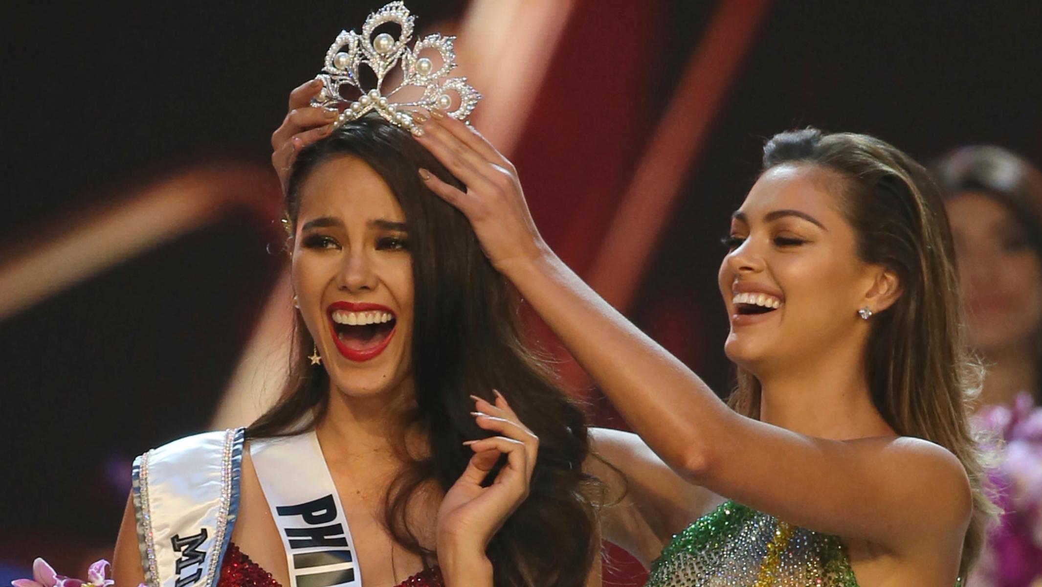 2131px x 1200px - Miss Universe 2018: Philippines' Catriona Gray wins crown in Thailand