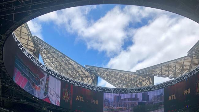 Mercedes-Benz Stadium on X: “It's a scene and we're out here in plain  sight”  / X