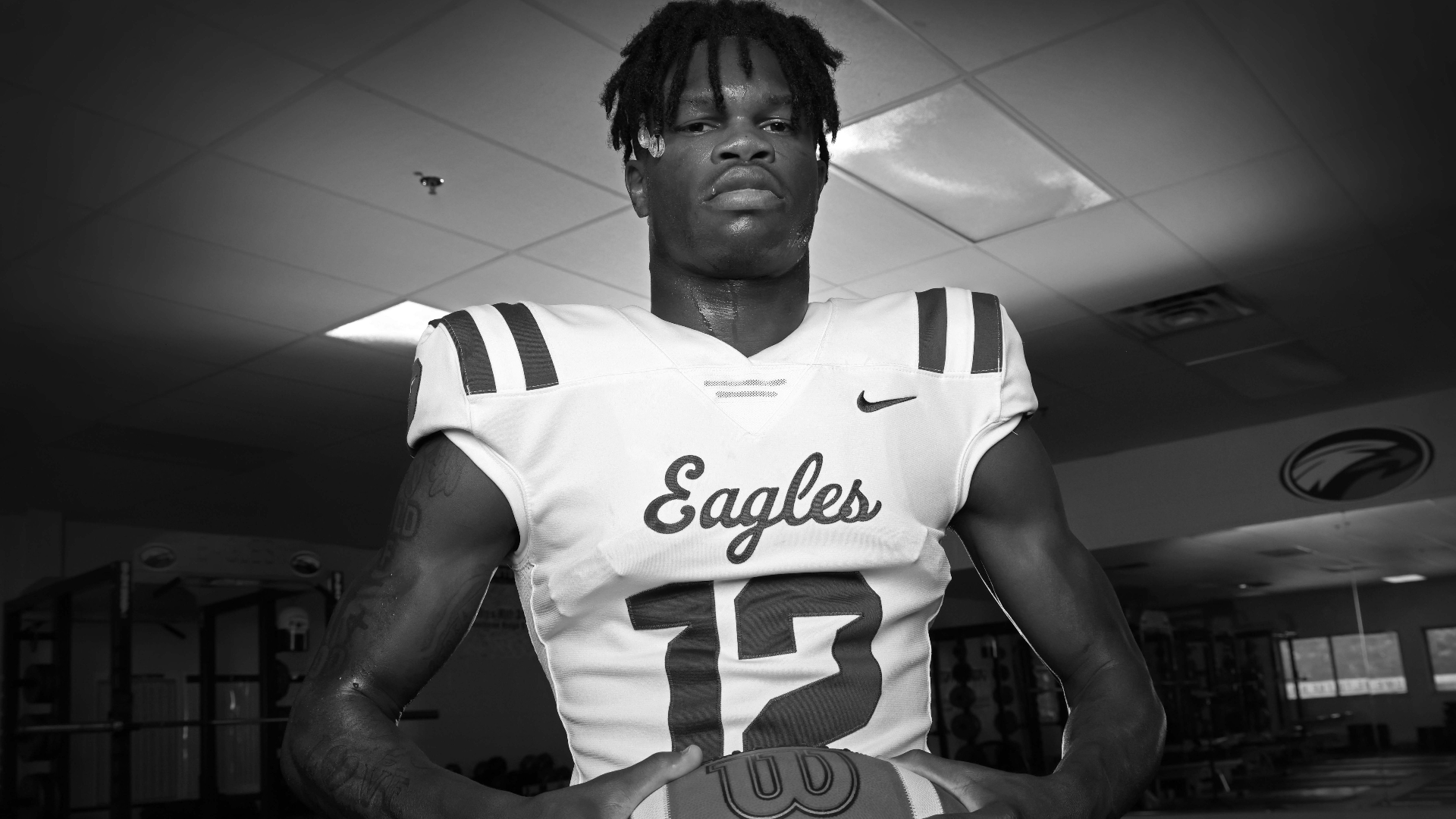 Travis Hunter, the AJC's 2021 HS football player of the year
