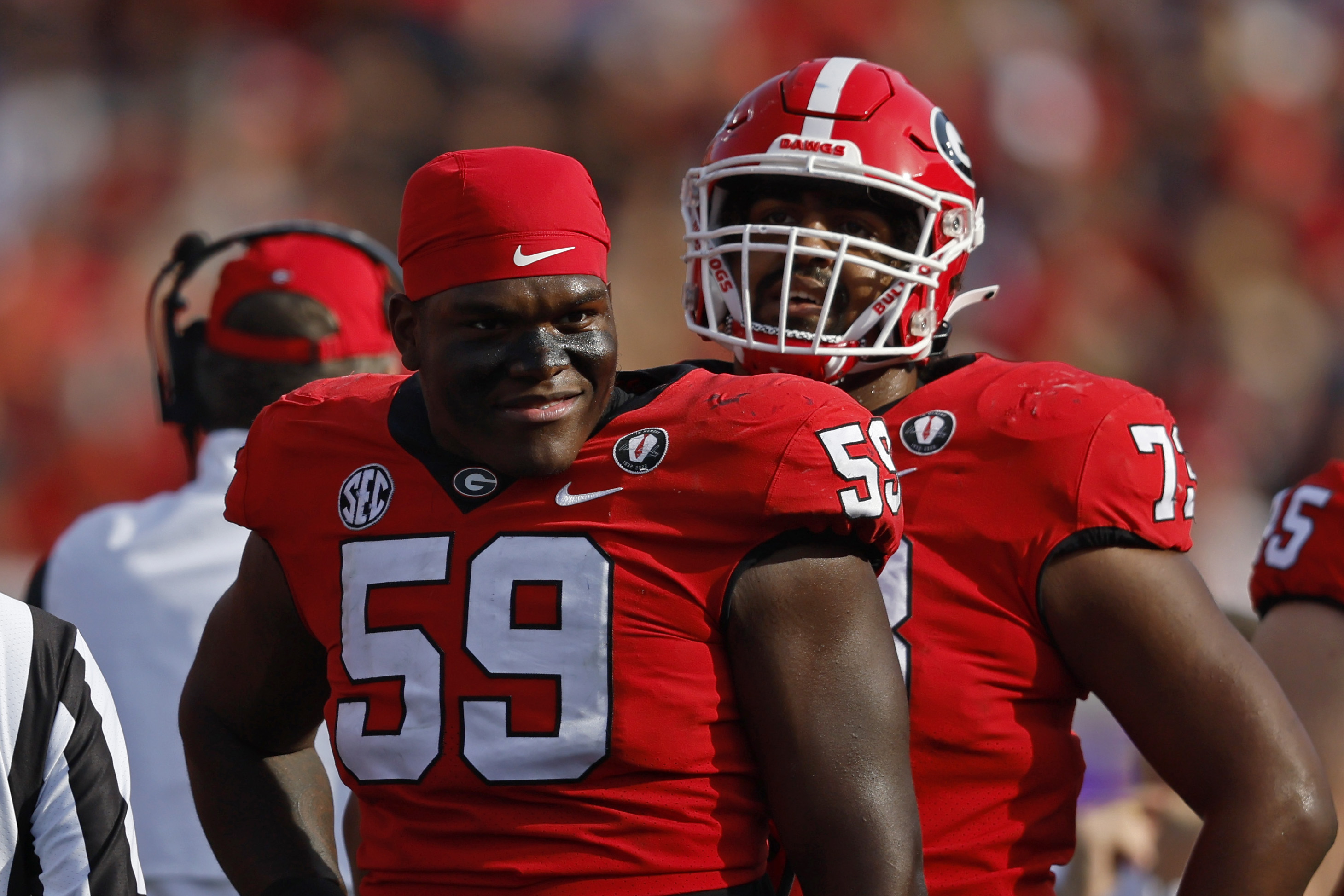 Bulldogs in the NFL: Looking at Nick Chubb, Andrew Thomas and Isaiah Wynn, Georgia Sports