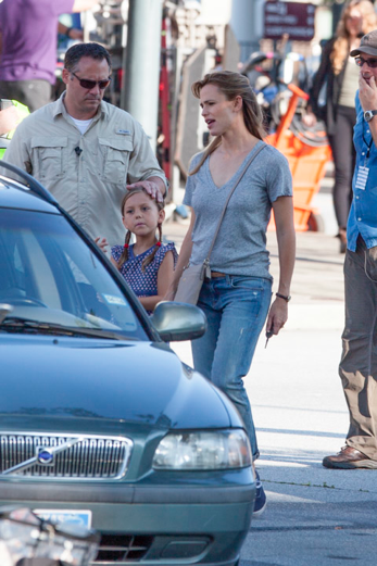 Jen on the job. Photo: Atlanta Filming