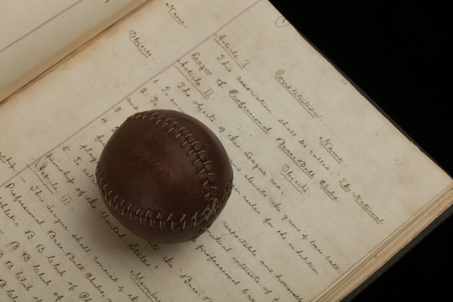 1876 documents that launched MLB headed for auction