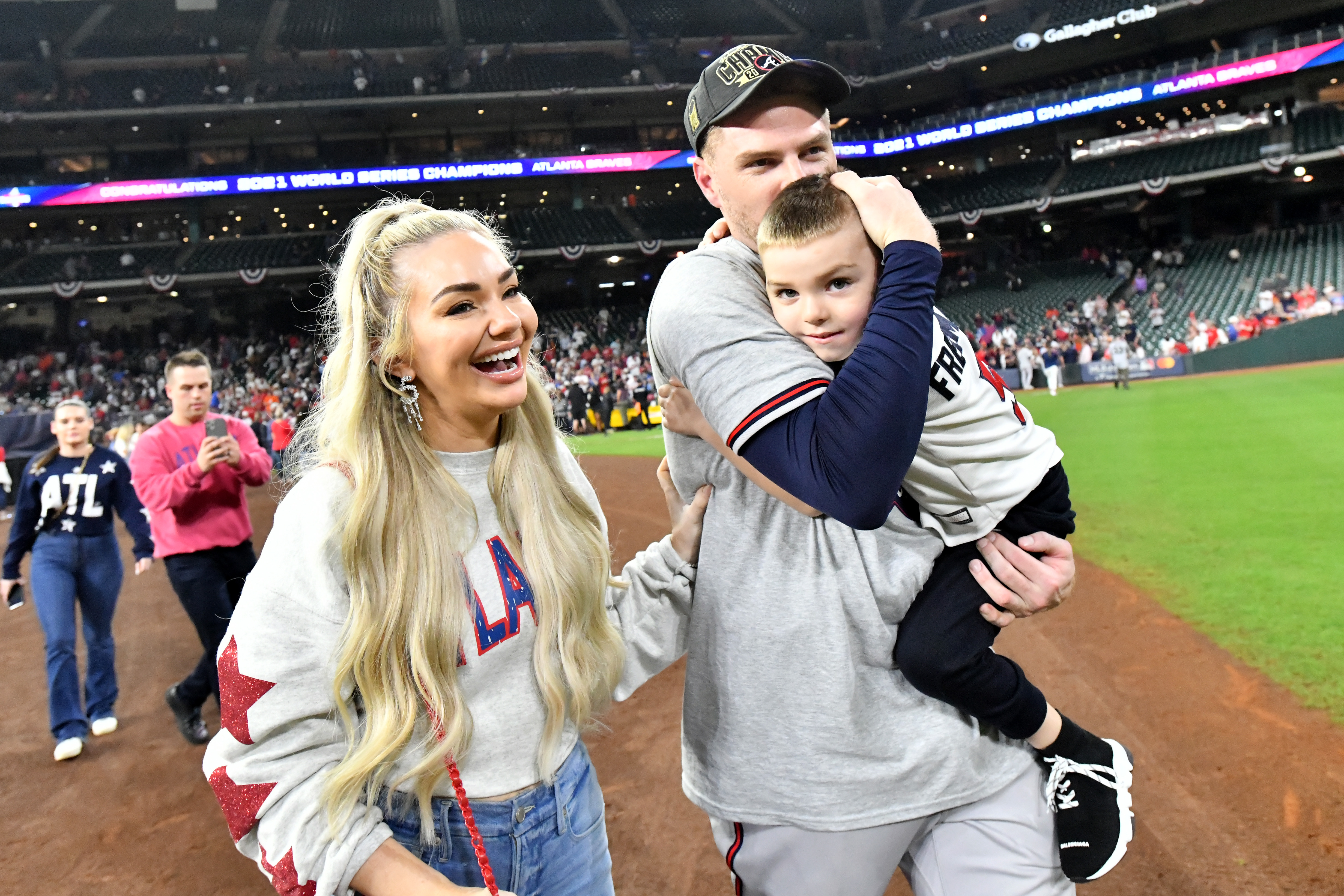 Photos: Freddie Freeman's joy at the World Series