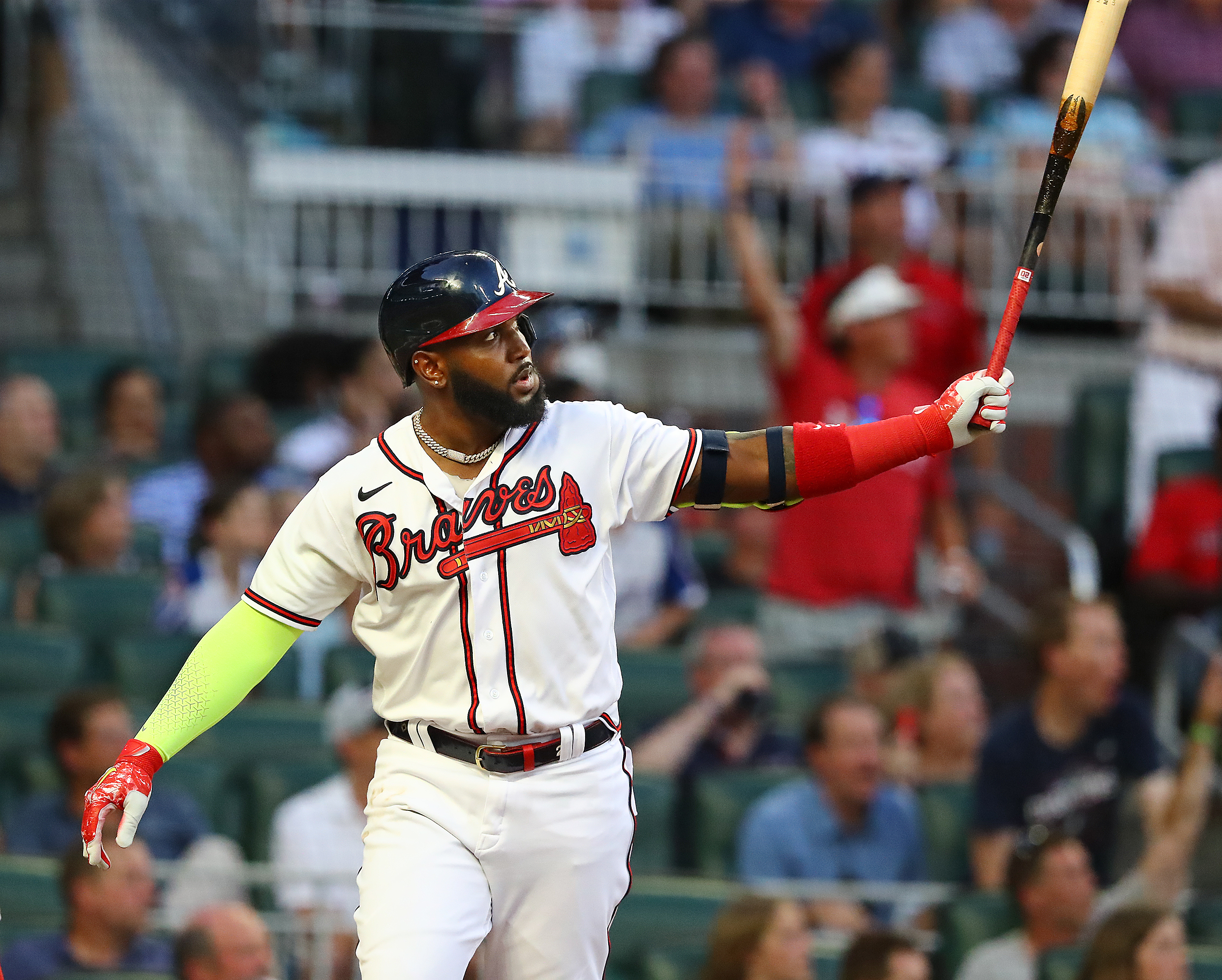 Atlanta Braves on X: This Eddie Rosario 2-run RBI has broken the