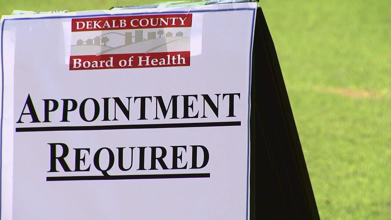 The Georgia Department of Health has a mass monkeypox vaccination clinic in Dekalb County