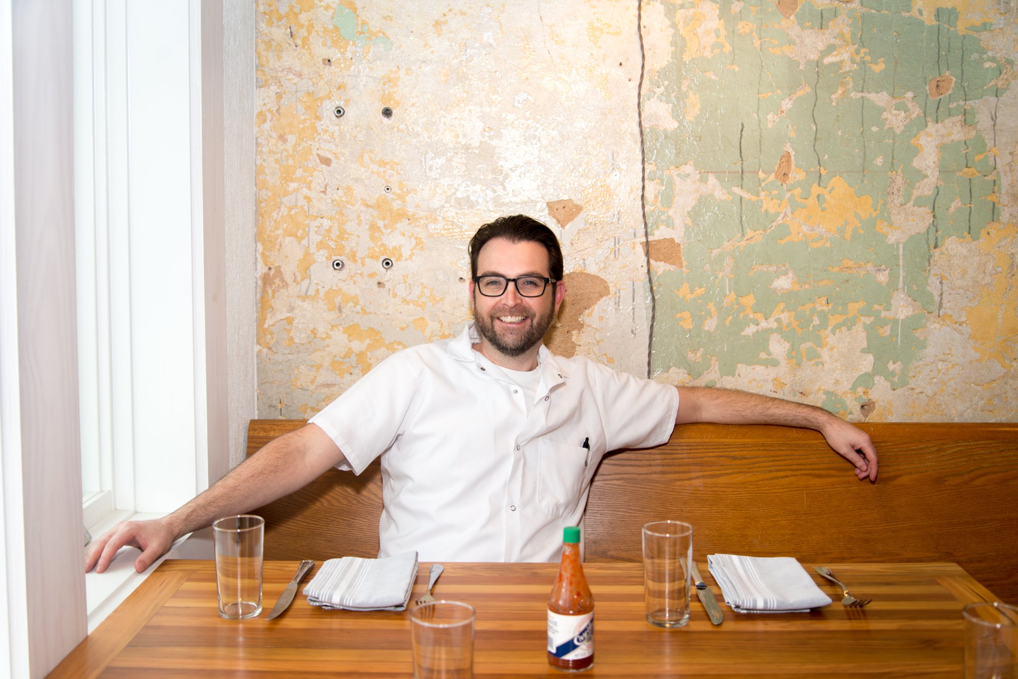 Mary Hoopa's chef/owner Robert Phalen. Photo credit- Mia Yakel.