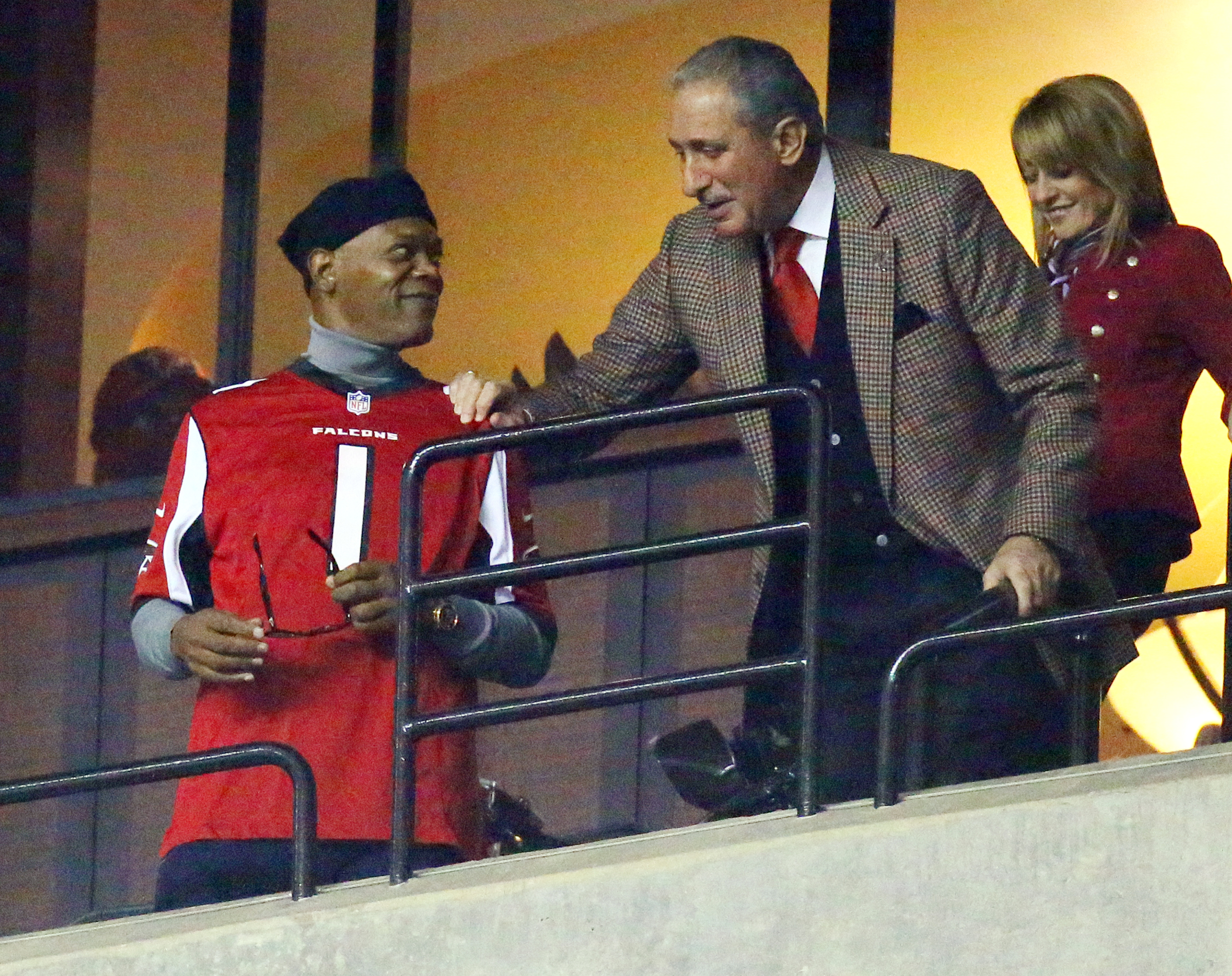 Atlanta Falcons owner Arthur Blank attends SiriusXM at Super Bowl LII  News Photo - Getty Images