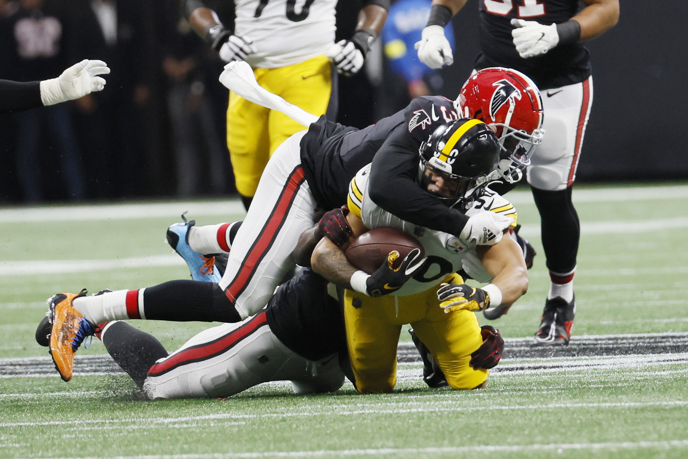 Falcons' playing time percentage breakdown vs. 49ers