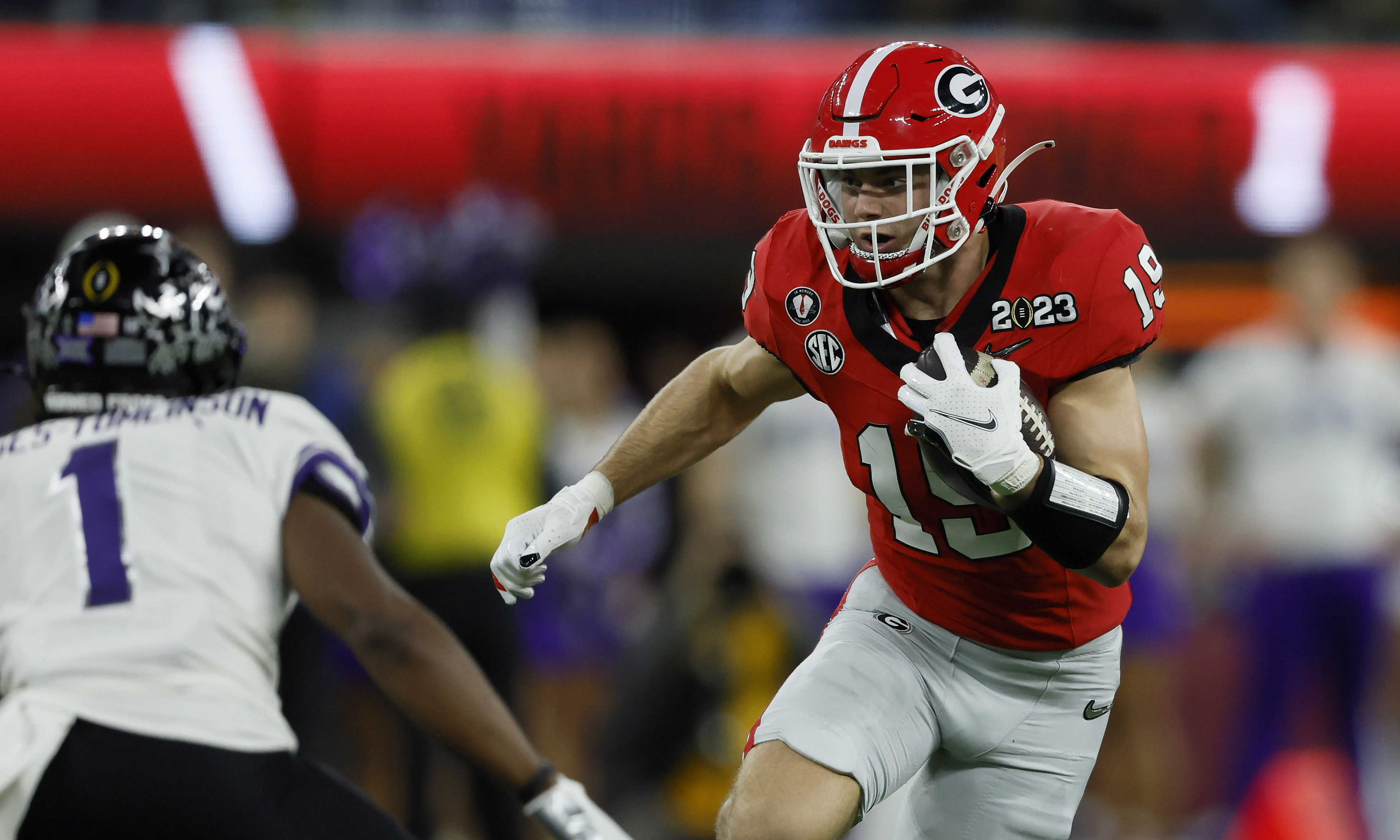 Brock Bowers says 'there's no better feeling' after win against TCU