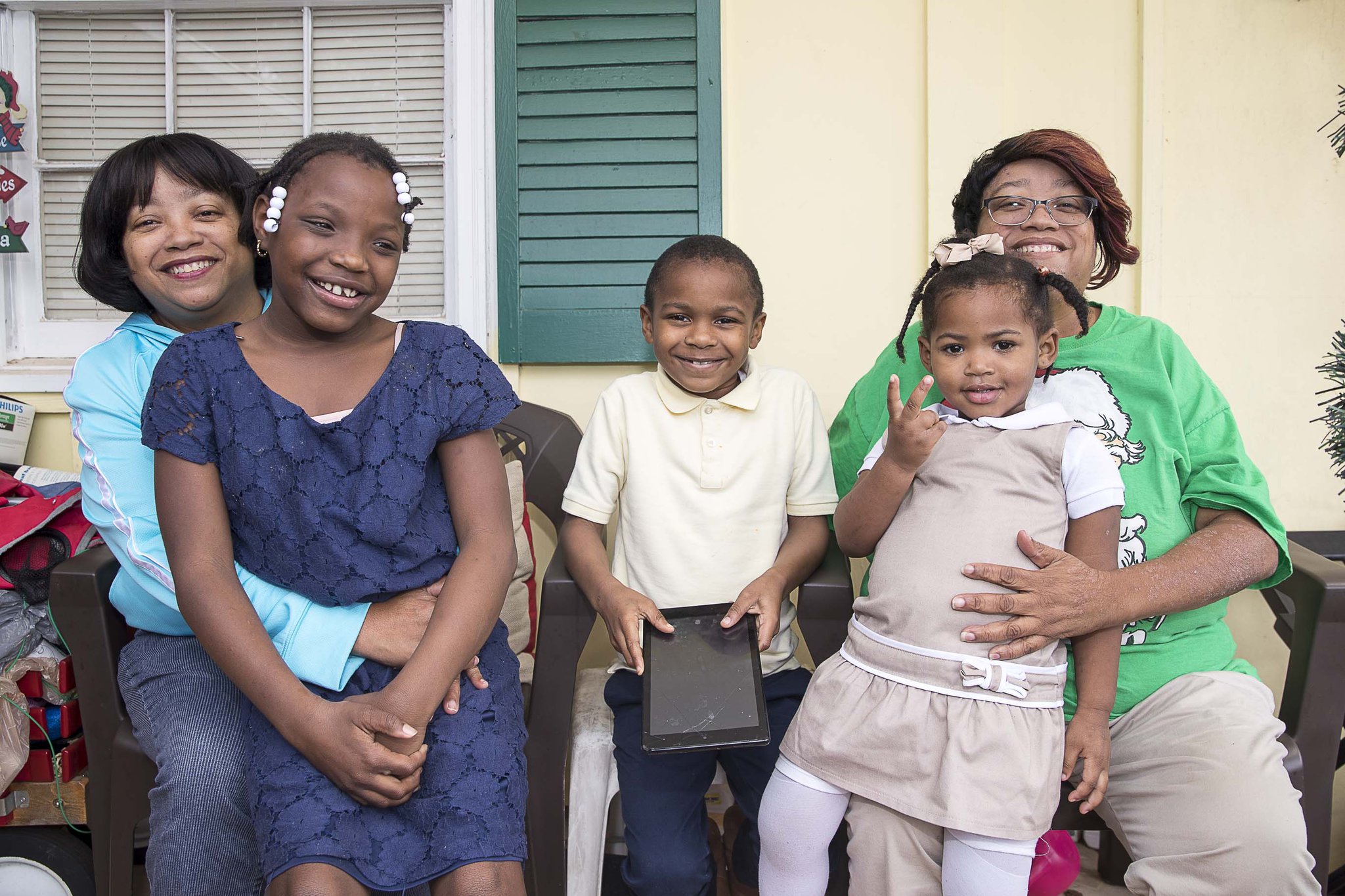 Cousins Holds Surprise Halloween Party For Local Children