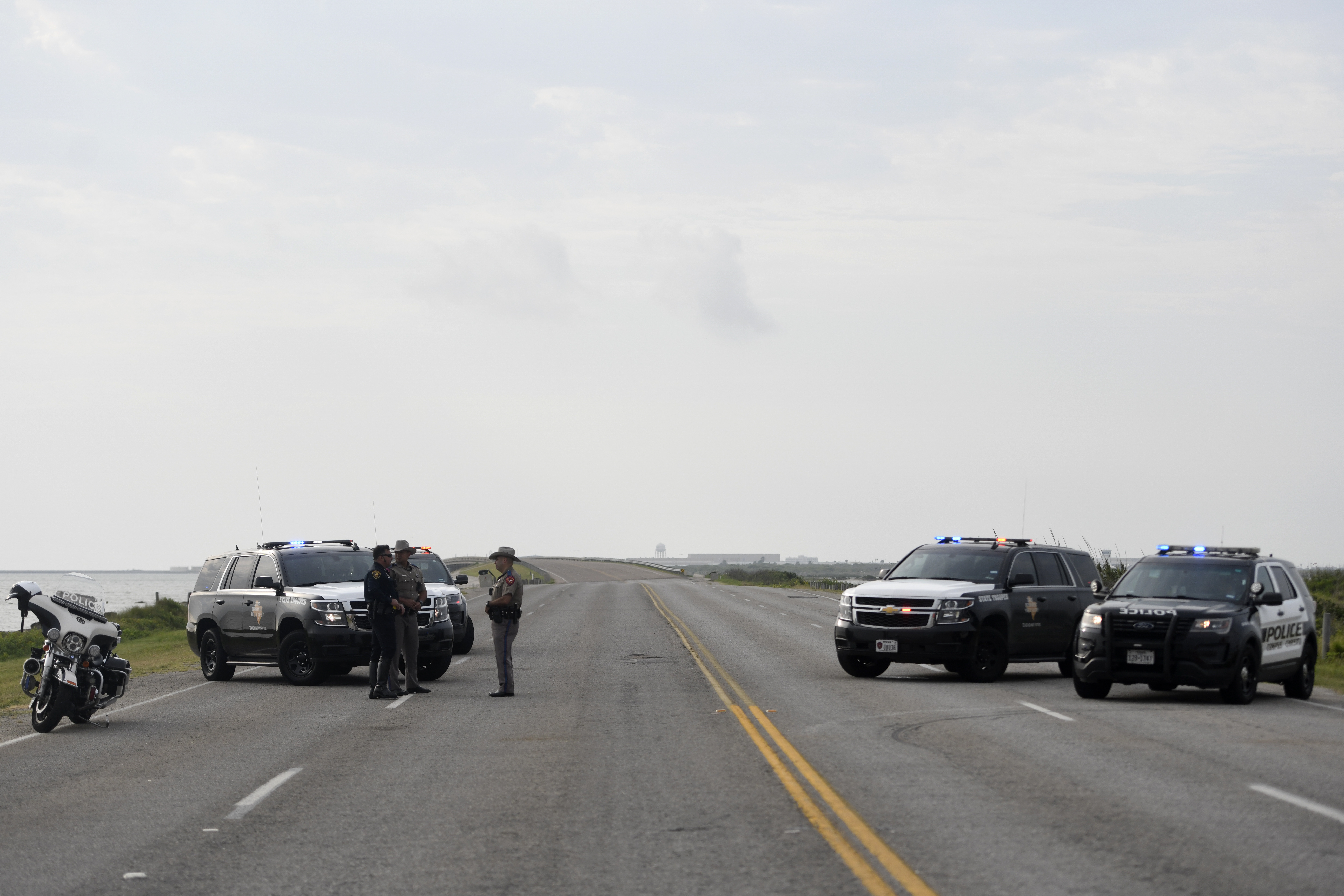 The entrances to Naval Air Station Corpus Christi were closed after an active shooter incident. The shooting suspect reportedly was killed.