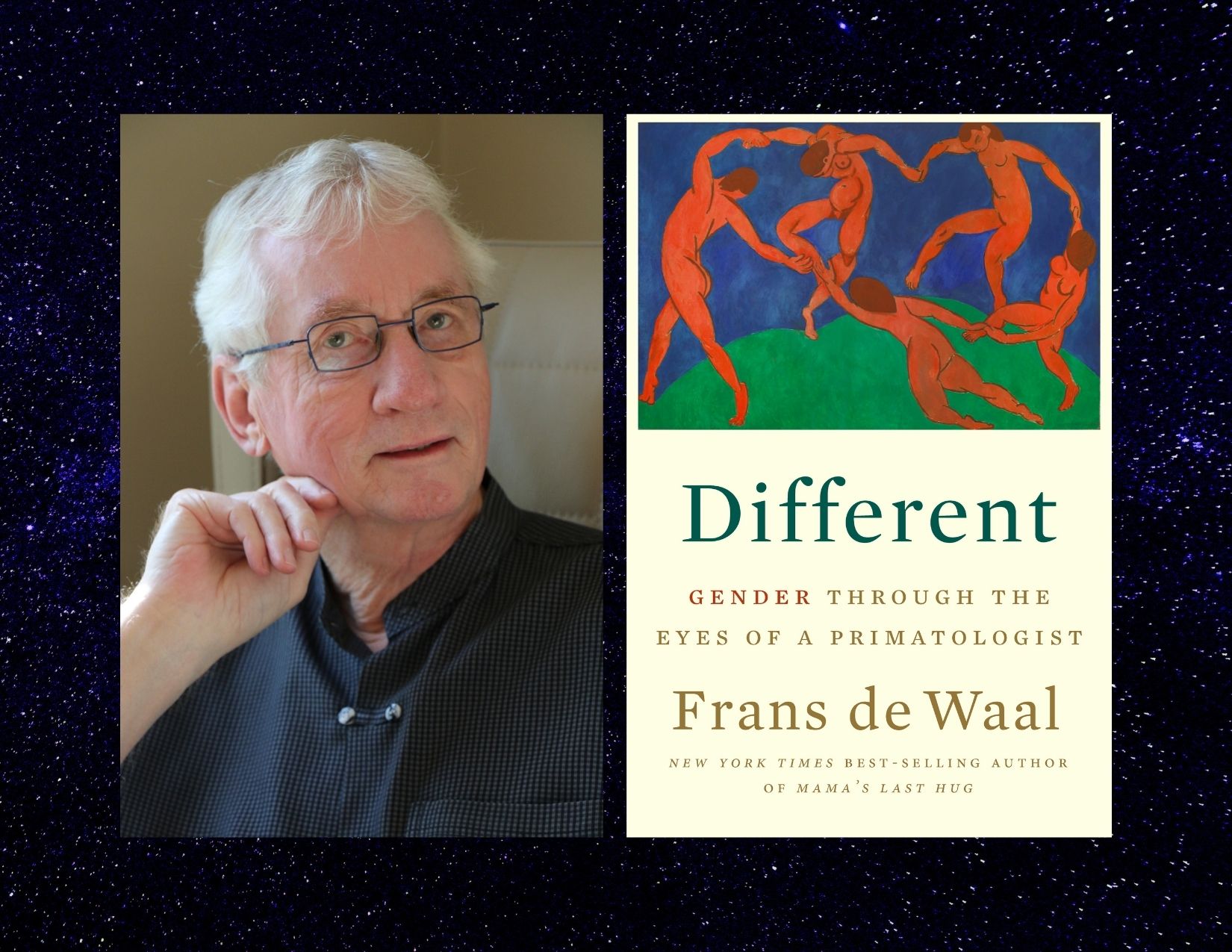 Frans de Waal: 'Primates are also born with a gender identity