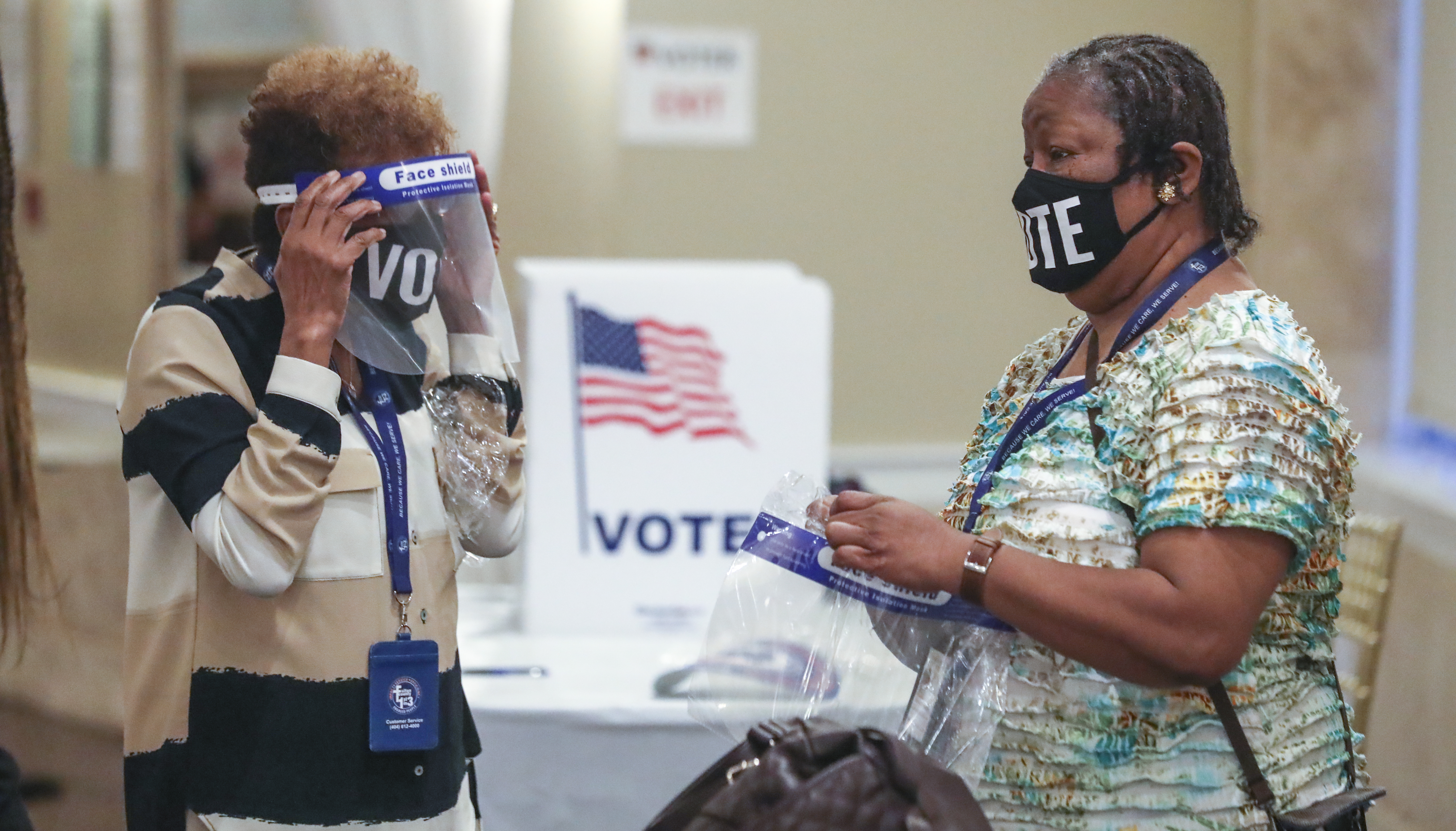 Tuesday's election is not just a test of the messaging by Democrats and Republicans, it's the biggest test yet of the state's new voting system combining touchscreens and paper ballots. JOHN SPINK/JSPINK@AJC.COM