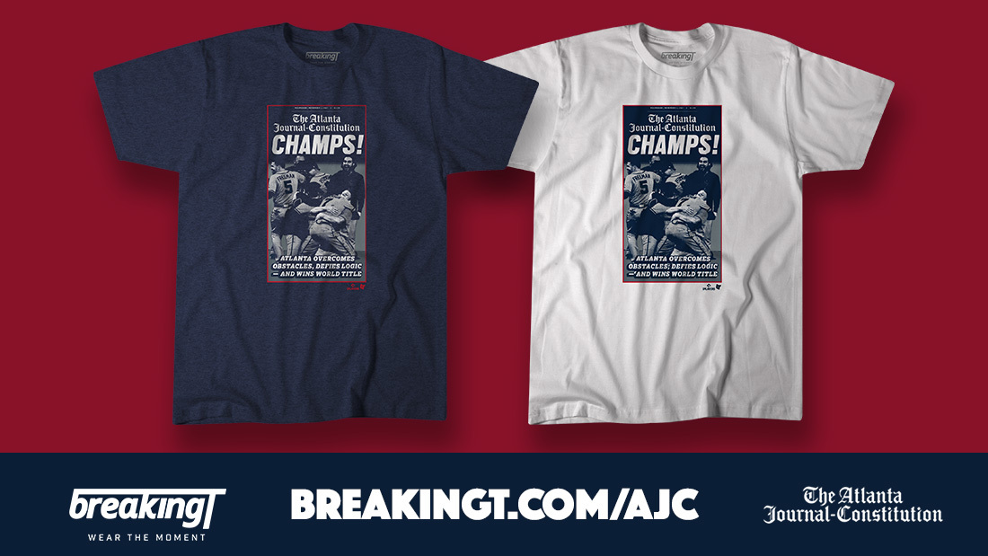 Atlanta Braves Championship Rap T Shirt